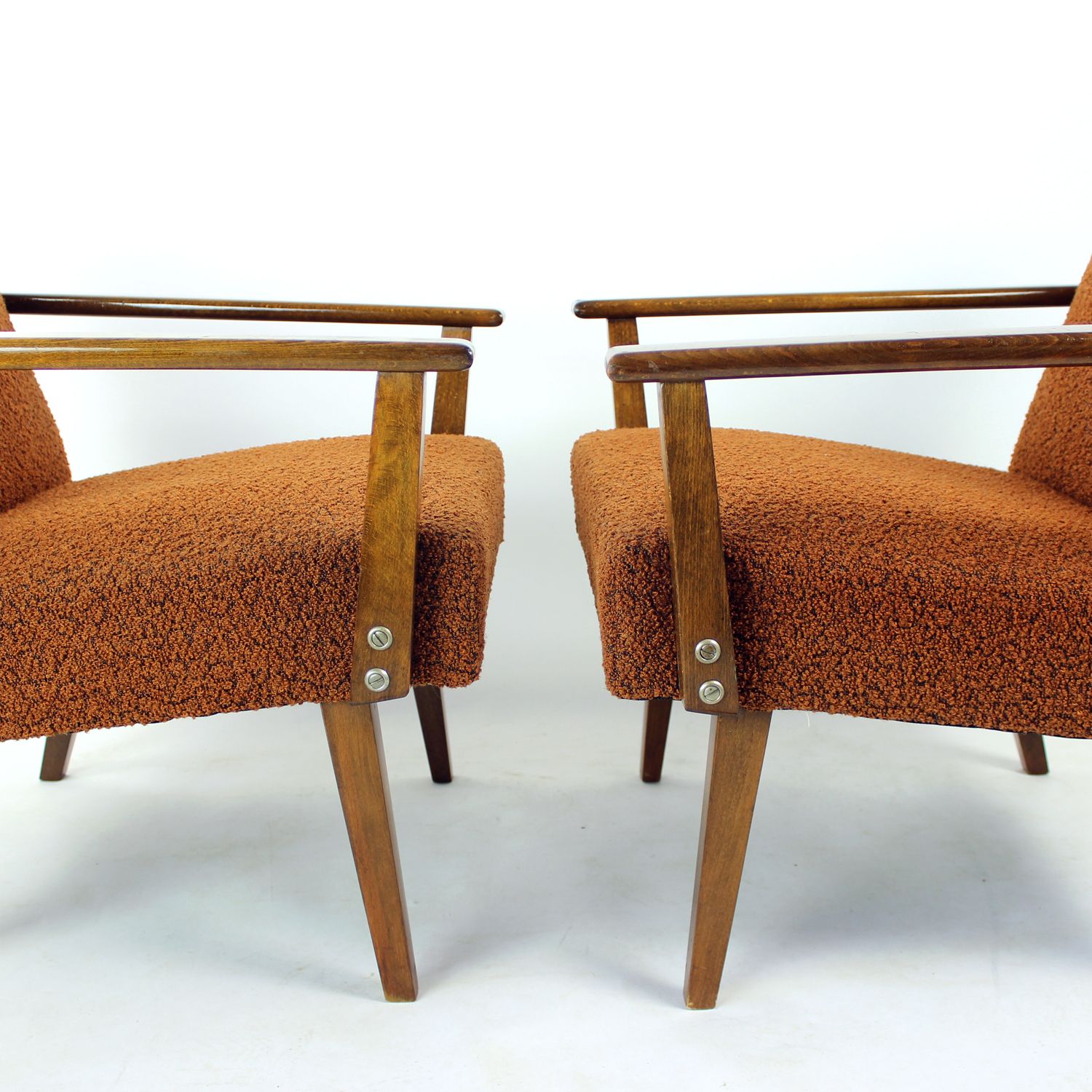 Paar Mid-Century Modern Fauteuils van Tatra, Tsjecho-Slowakije, jaren 1960 photo for sale