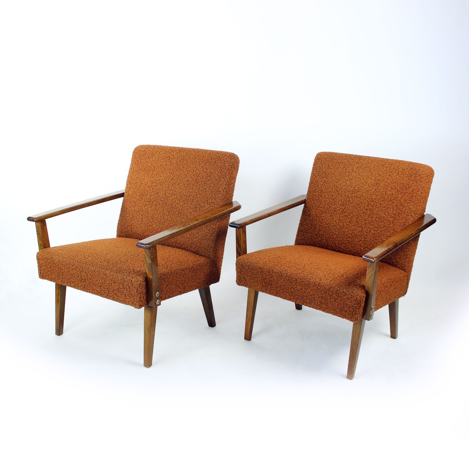 1420.0 Paar Mid-Century Modern Fauteuils van Tatra, Tsjecho-Slowakije, jaren 1960 photo