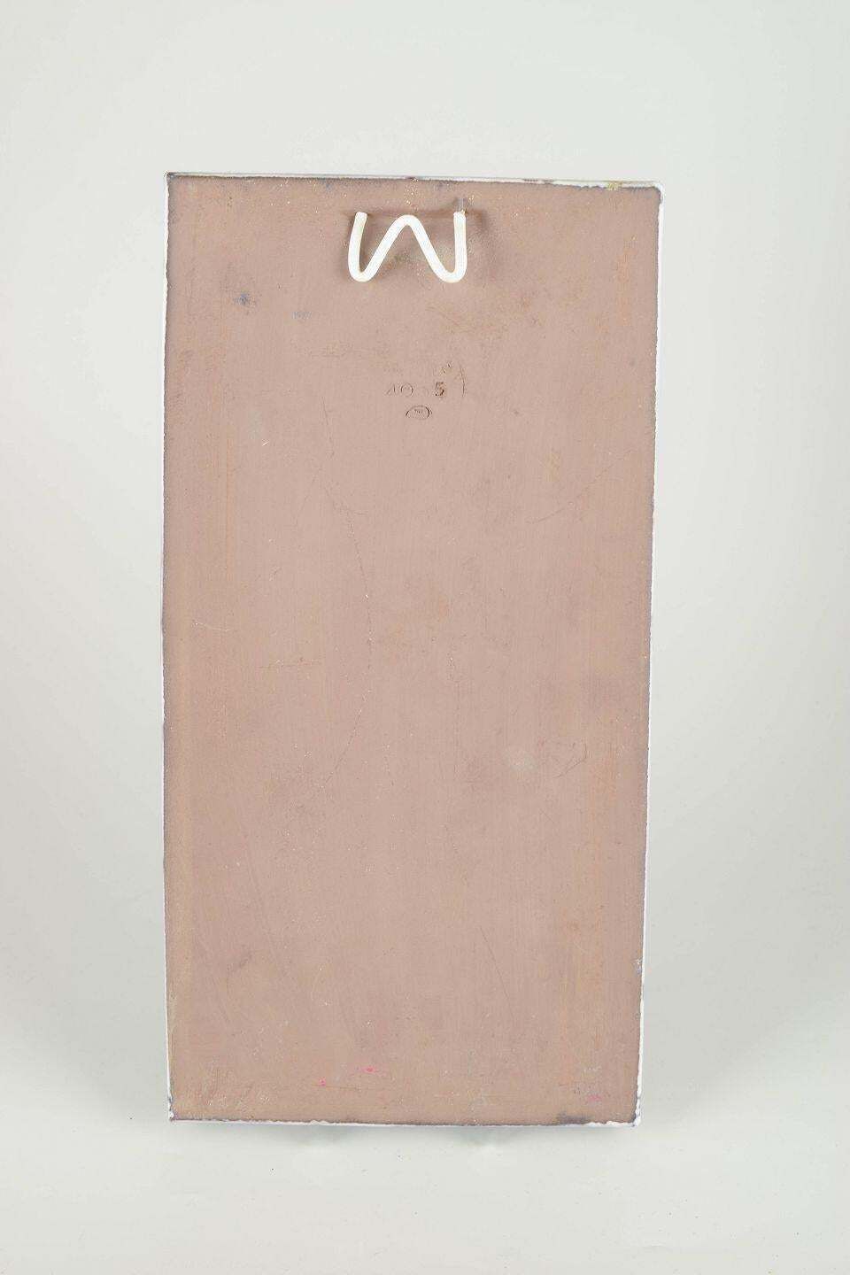 Mari Simmulson For Upsala Ekeby. Ceramic Wall Plaque With Female Portrait. 1960s photo Art