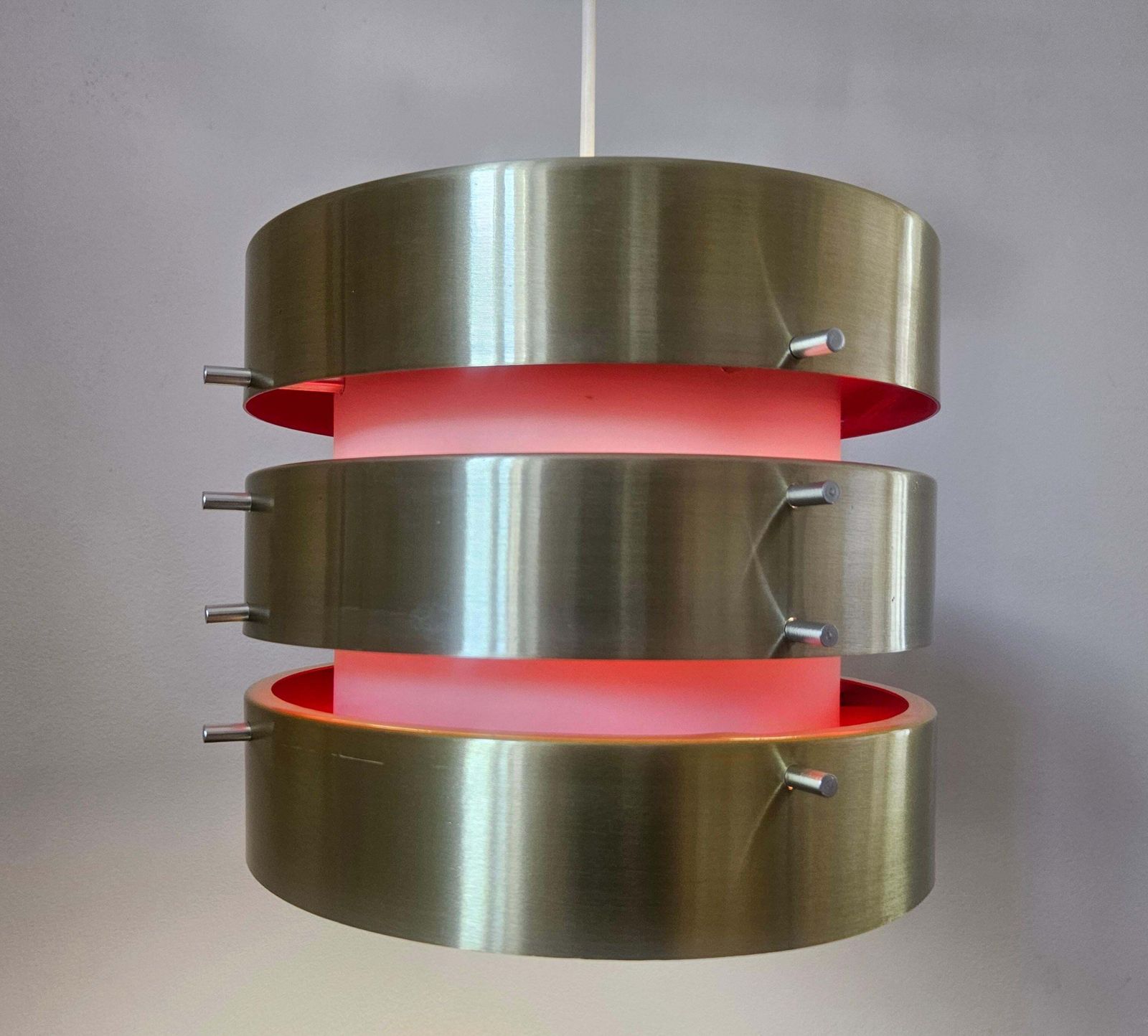 Rare Midcentury Pandant In Style Of Jo Hammerborg, Denmark, 1970s photo furniture