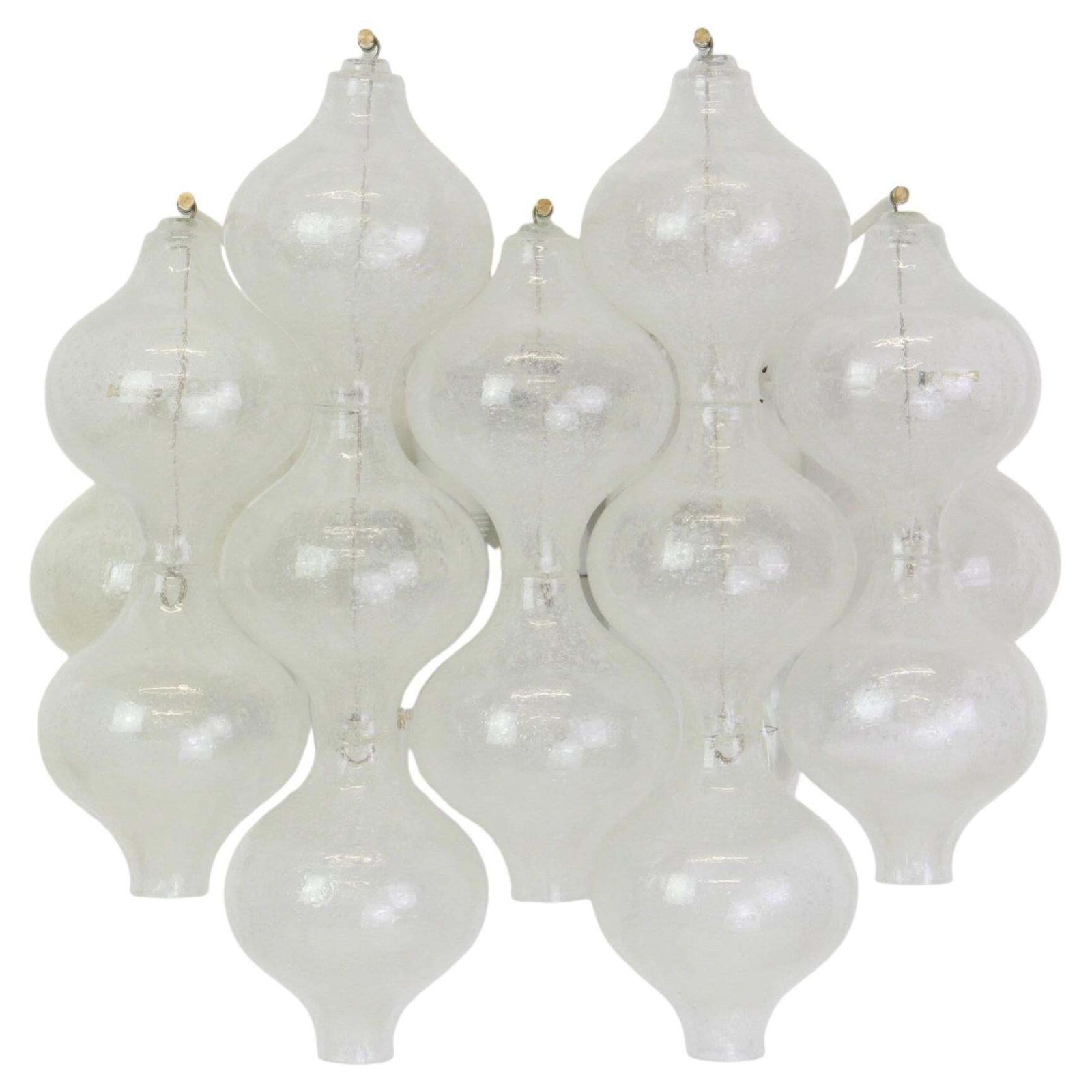 1 Of 4 Large Kalmar 'Tulipan' Sconces Wall Lights, Austria, 1970s