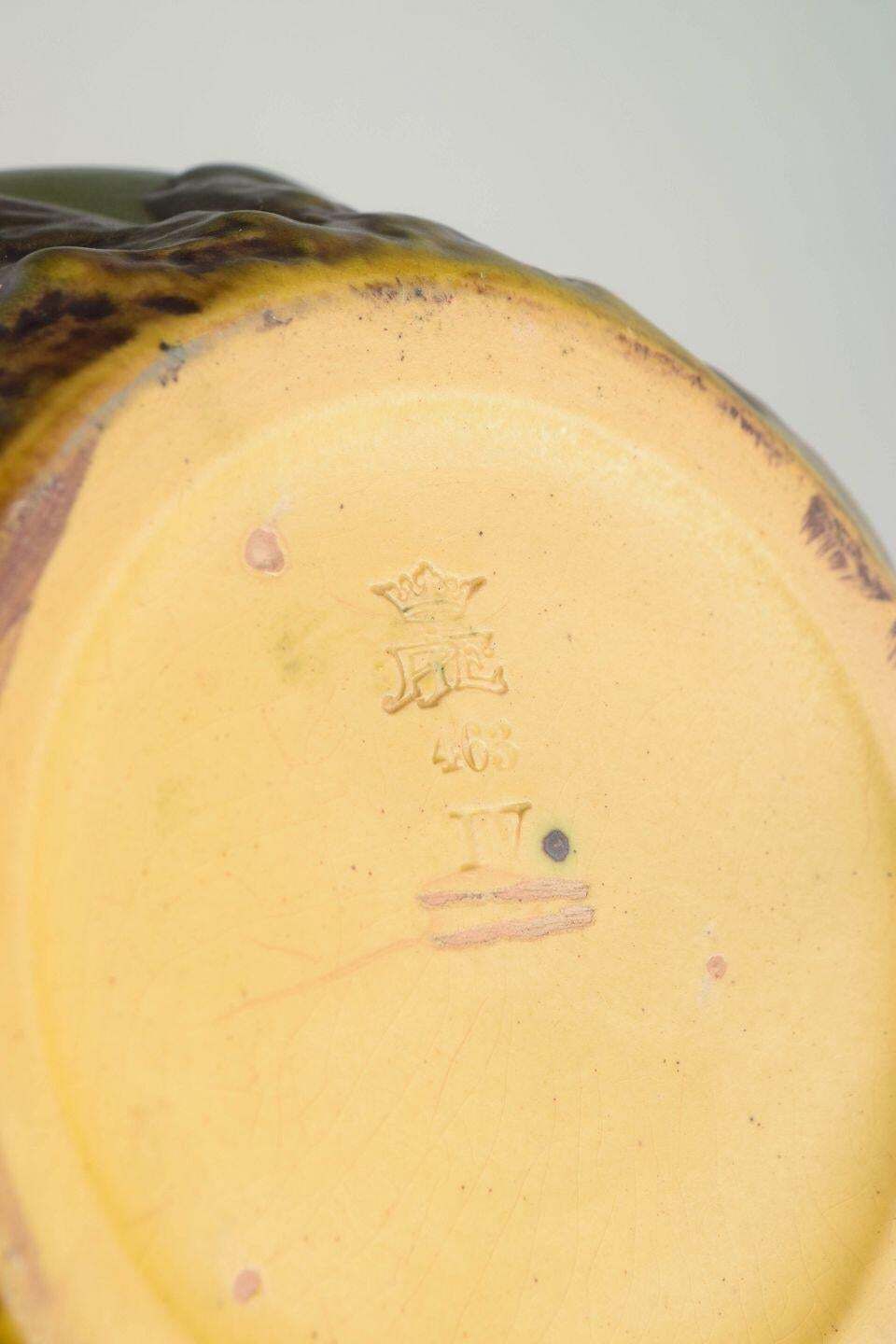 Ipsens Enke. Lampe de table, convertie d'un vase en céramique, vers 1920/1930. photo Luminaires
