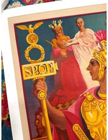 Affiche de voyage espagnole originale Sevilla Semana Santa, lithographie de 1951 photo for sale
