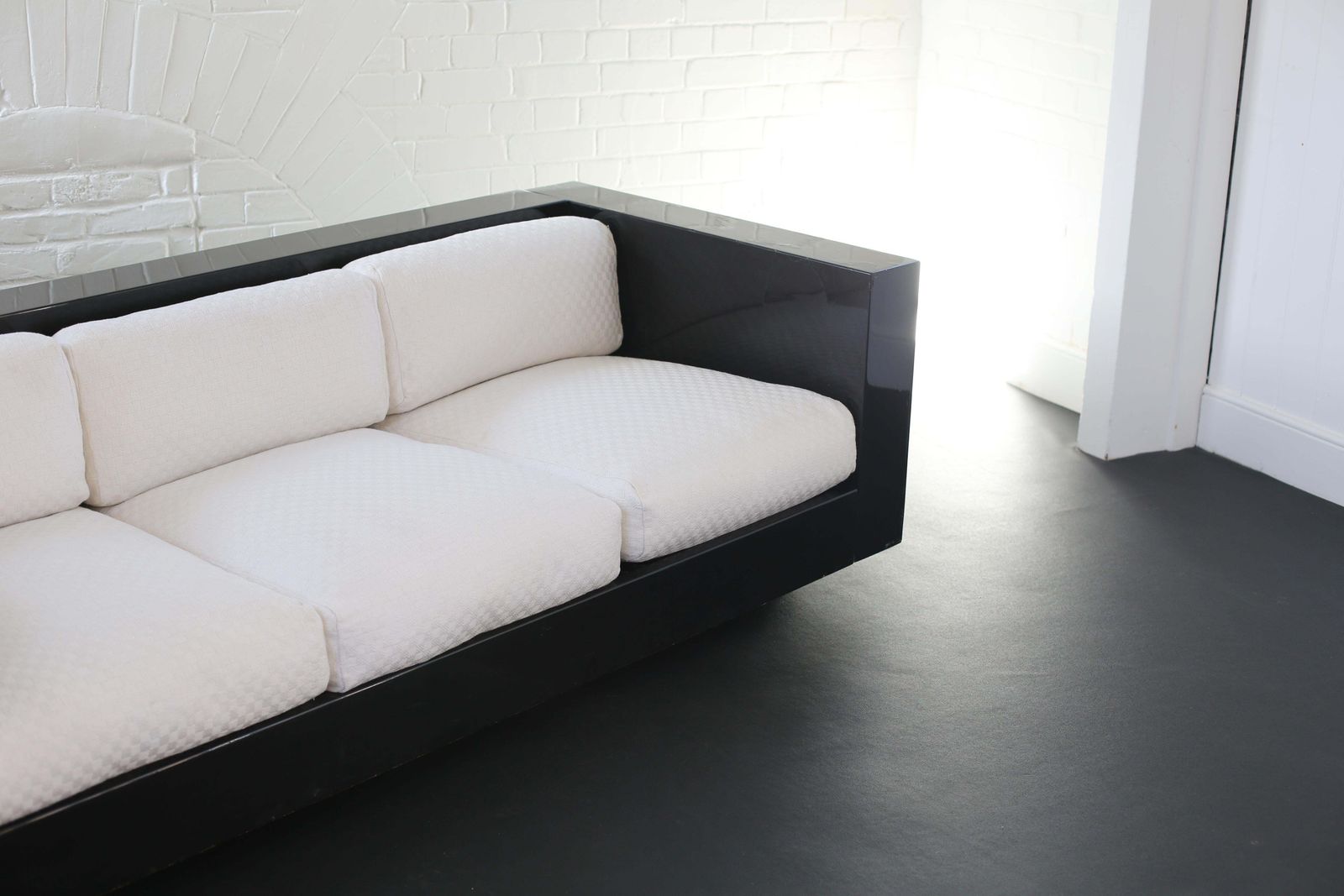 Massimo And Lella Vignelli For Poltronova 'Saratoga' Three Seater Sofa photo buy
