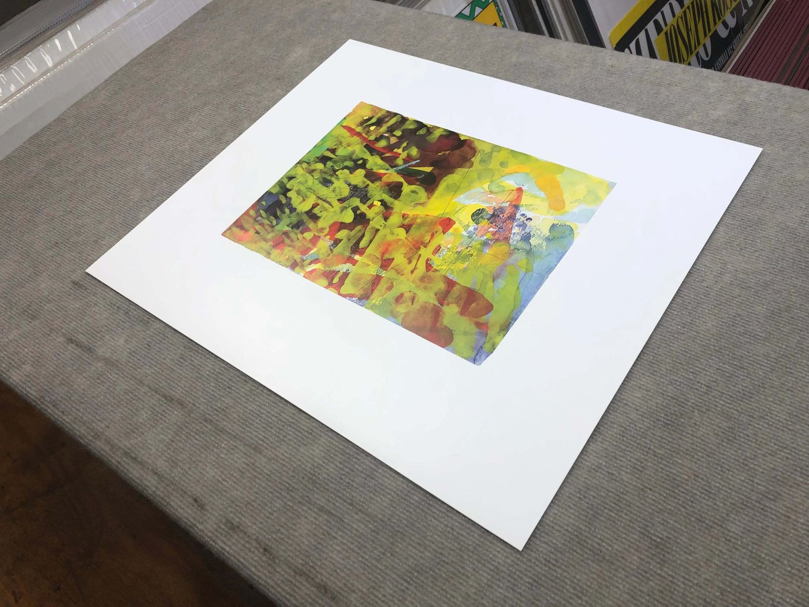 Gerhard Richter Ibm G.El.2 1987 Offset Lithograph Art Print photo buy