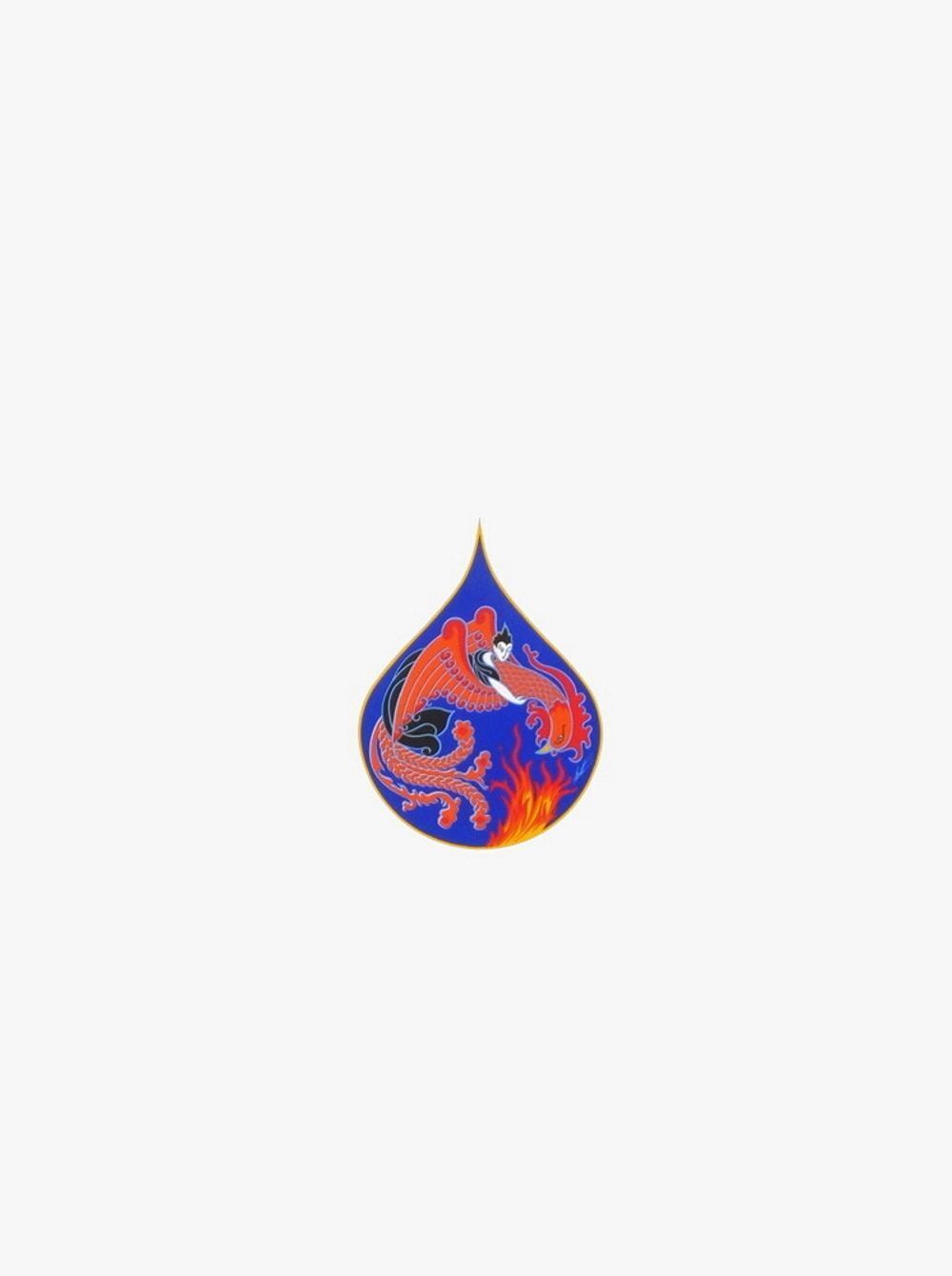 (Romain De Tirtoff) Erté Sérigraphie Cognac Courvoisier Distillation 1990