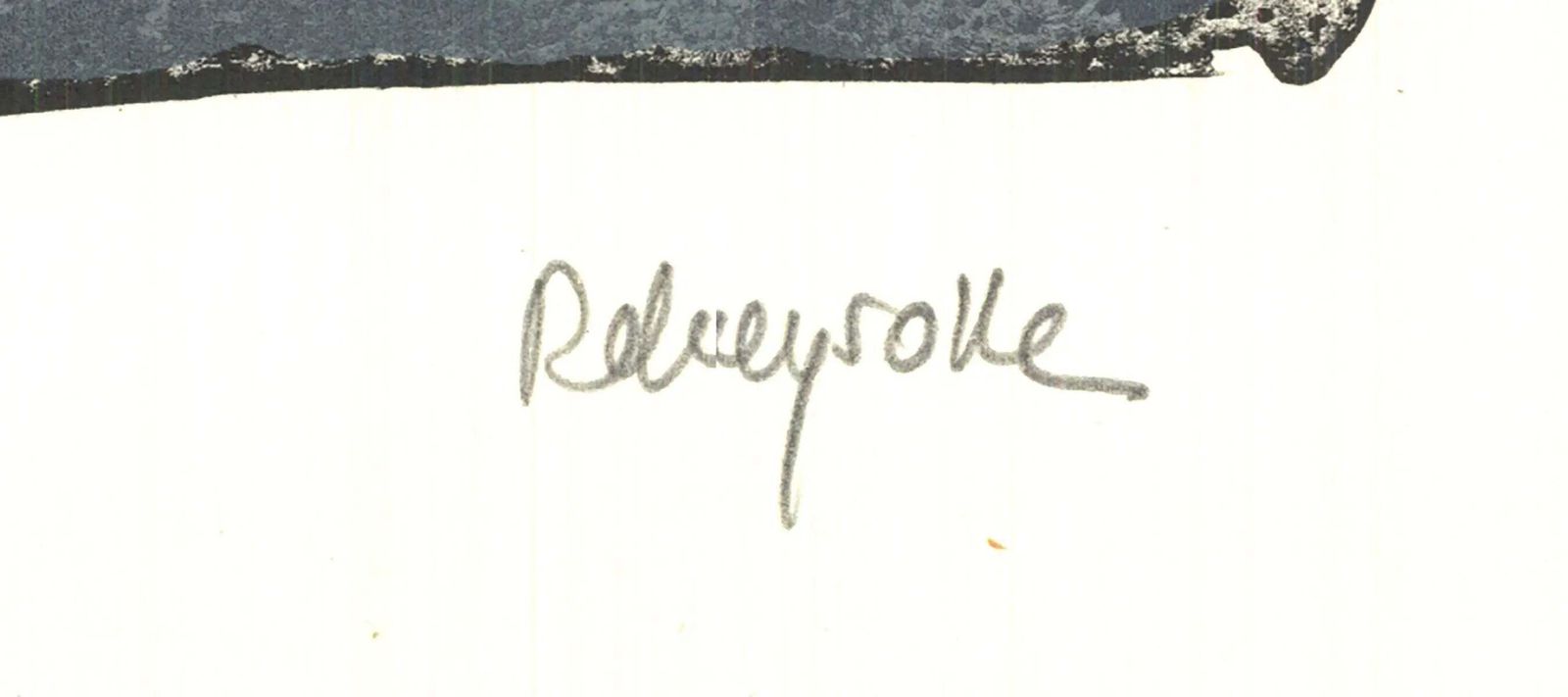 Lithographie originale Paul Rebeyrolle Nu Assis, signée, 1960 photo furniture