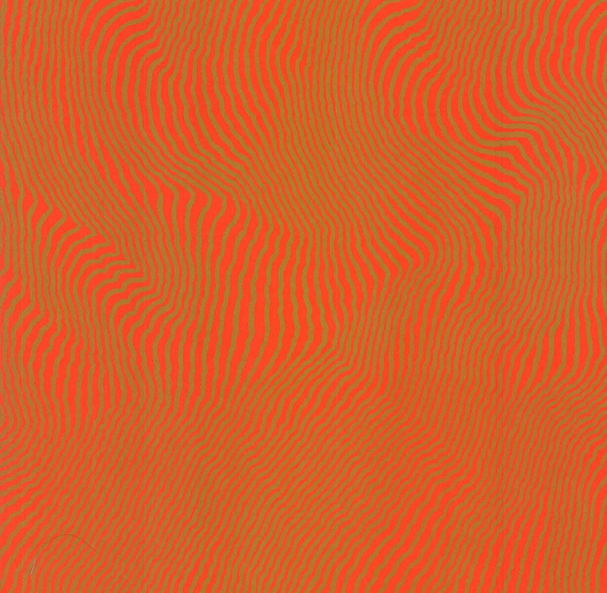 Henry Pearson Signed Nue Orange 1975 Abstract Serigraph Art Print photo 1435.0