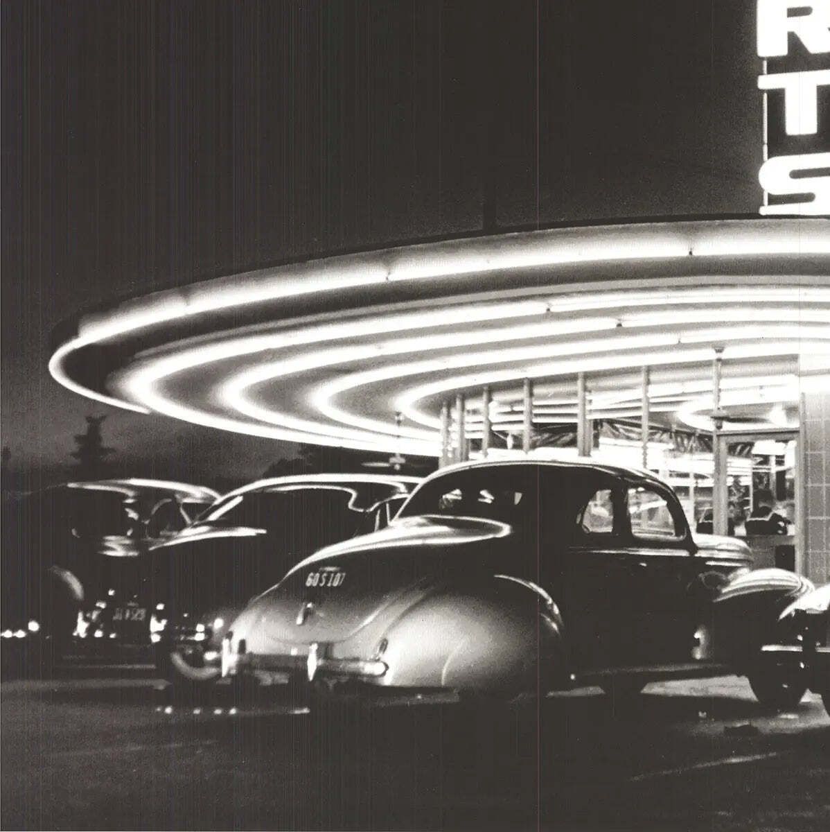 Nina Leen Neon Drive In Diner Photography Art Poster Print photo for sale