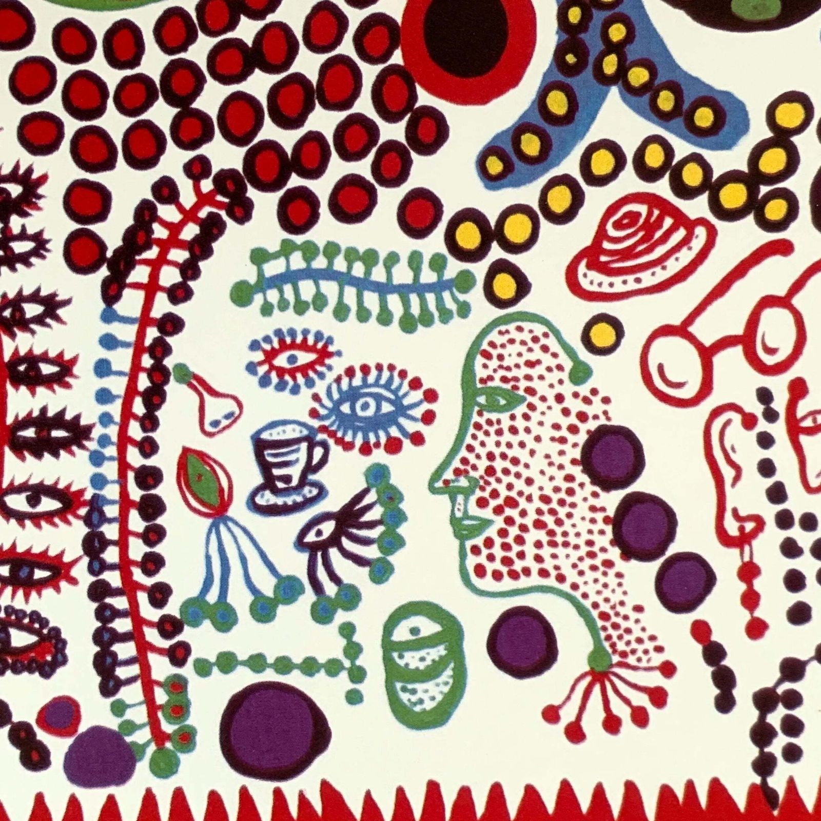 Yayoi Kusama Endless Life Of People Limited Edition Art Print photo for sale