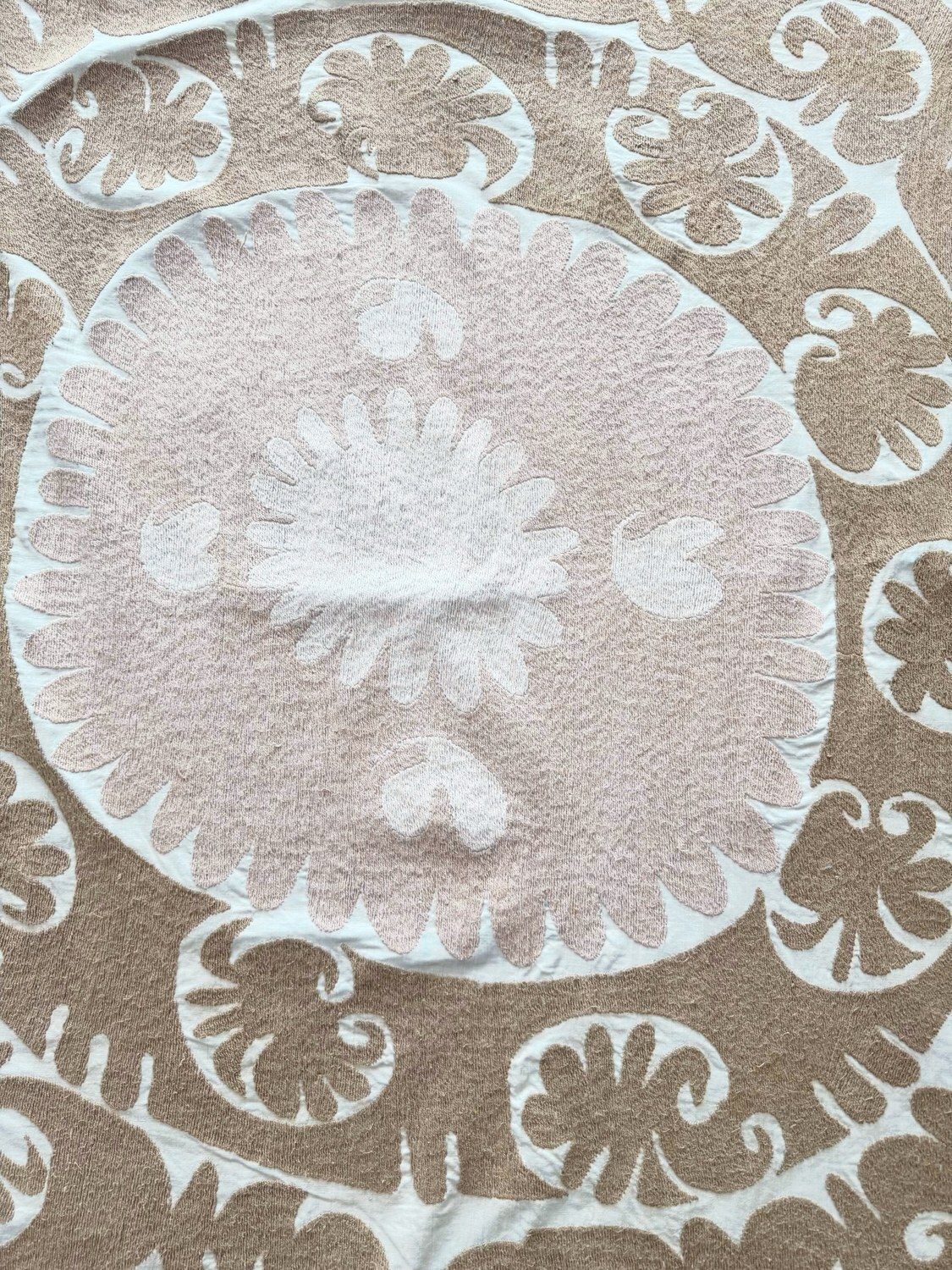 Central Asian Suzani Wall Hanging 125 X 135 Cm photo furniture