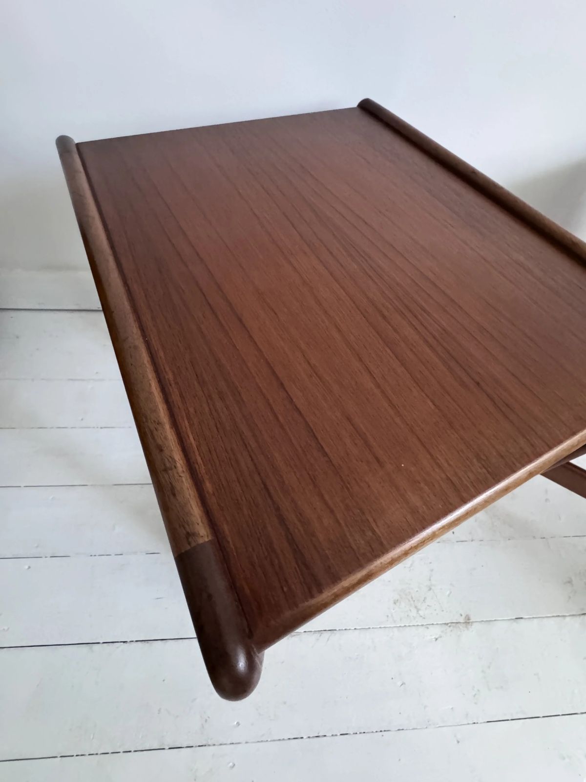 Danish Sleigh Leg Side Tables After Salin Nyborg photo Furniture