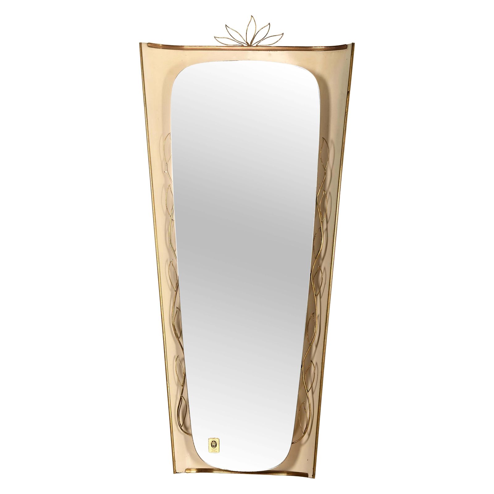 Illuminated Wall Mirror By Ernest Igl Manufactured By Hillebrand