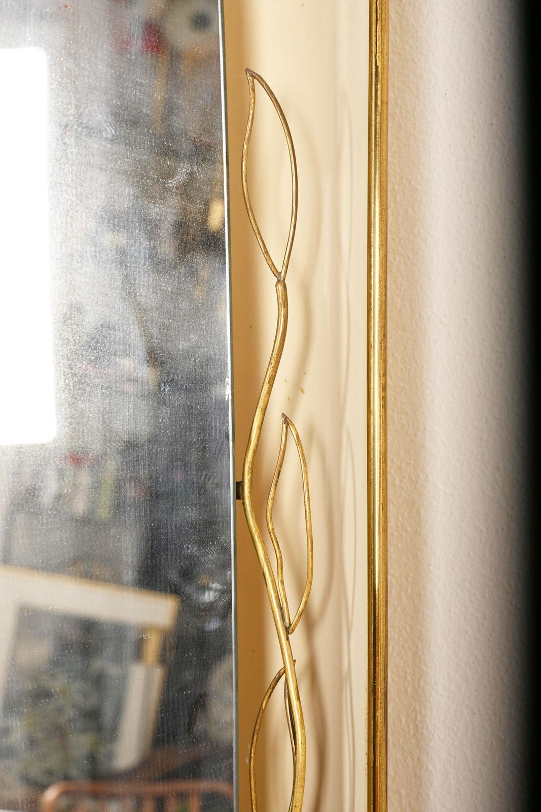 photo for sale Illuminated Wall Mirror By Ernest Igl Manufactured By Hillebrand