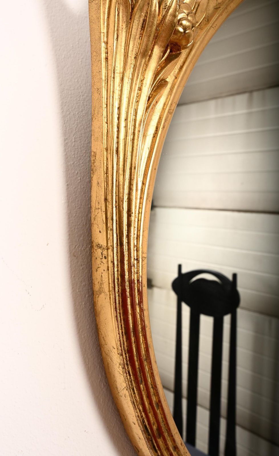 Zeer zeldzame wandspiegel van Josef Hoffmann, geproduceerd door Max Welz photo Woonaccessoires
