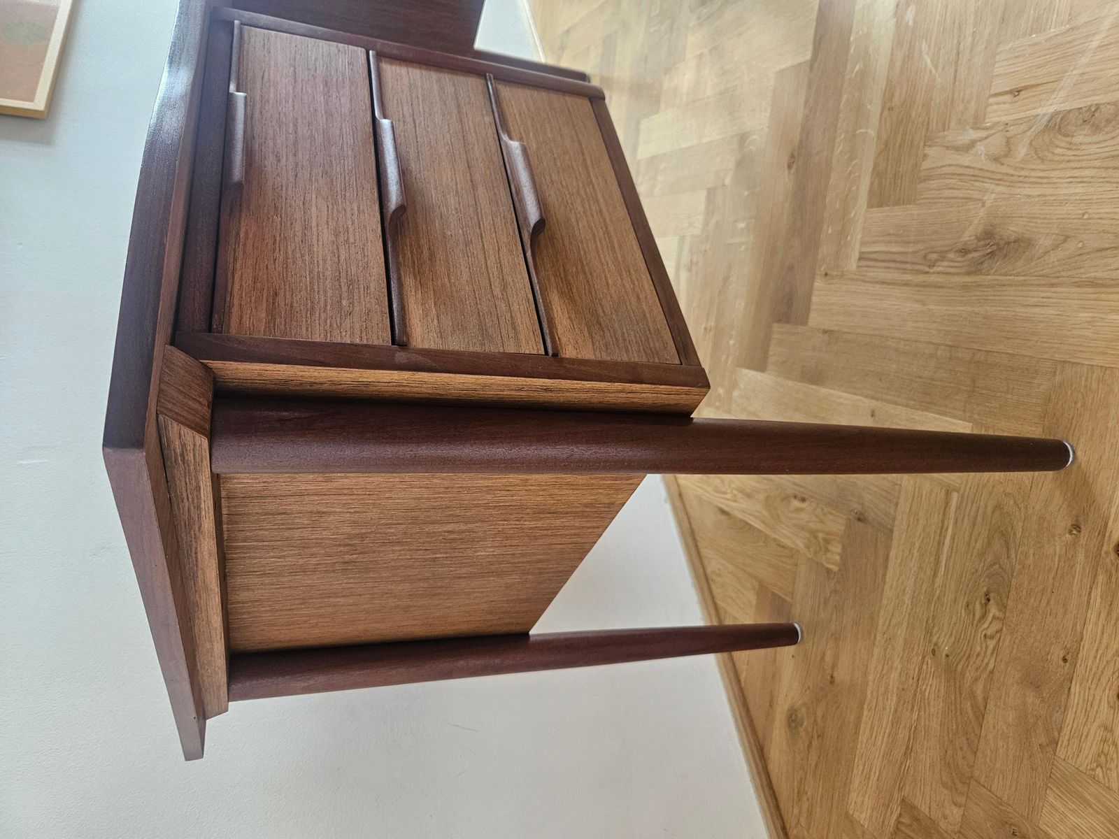 2303.0 Bureau en teck mid-century, Danemark, années 1960 photo