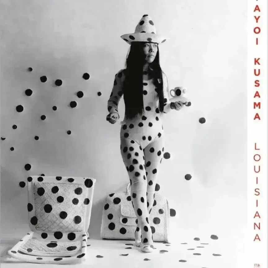 Affiche d'art en édition limitée Yayoi Kusama Self Obliteration By Dots, 1968