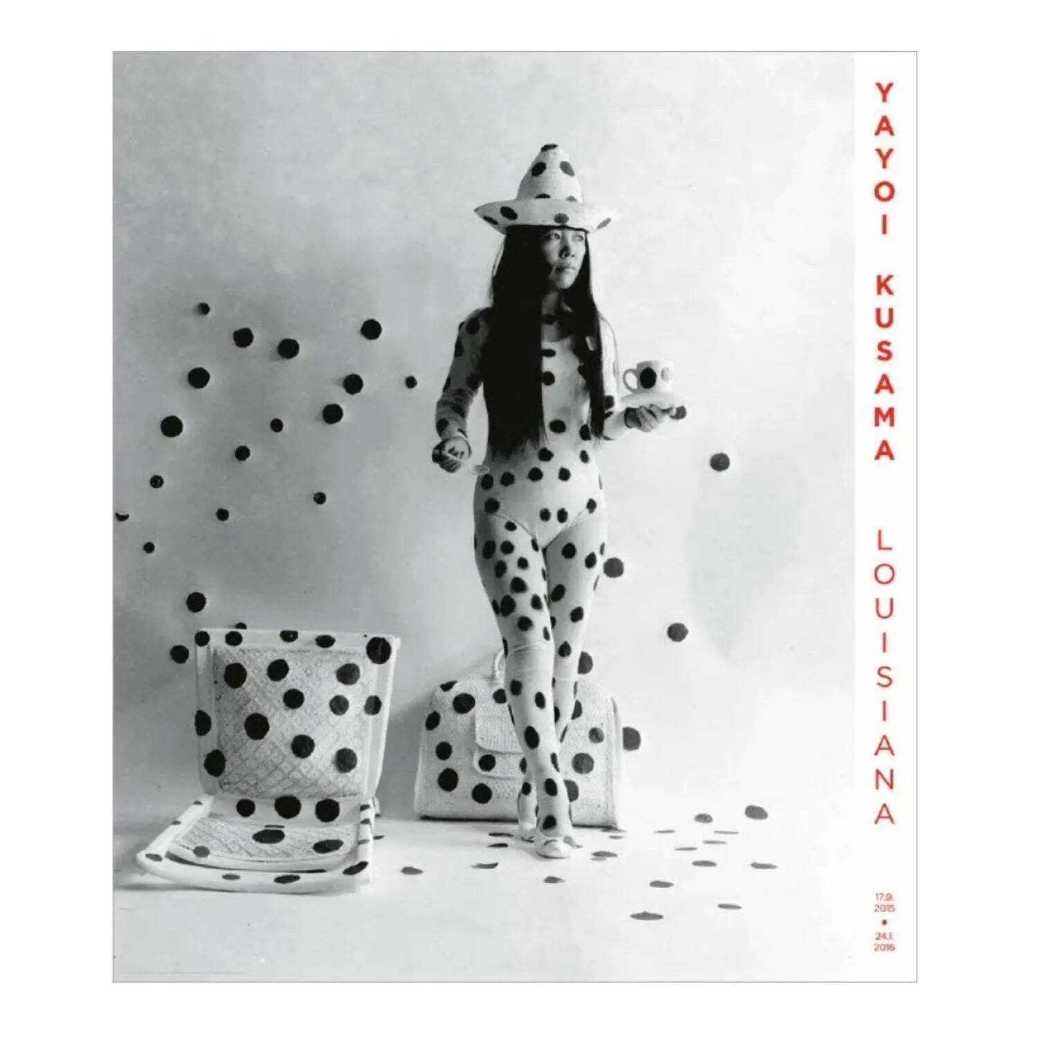 Affiche d'art en édition limitée Yayoi Kusama Self Obliteration By Dots, 1968 photo 1308.0
