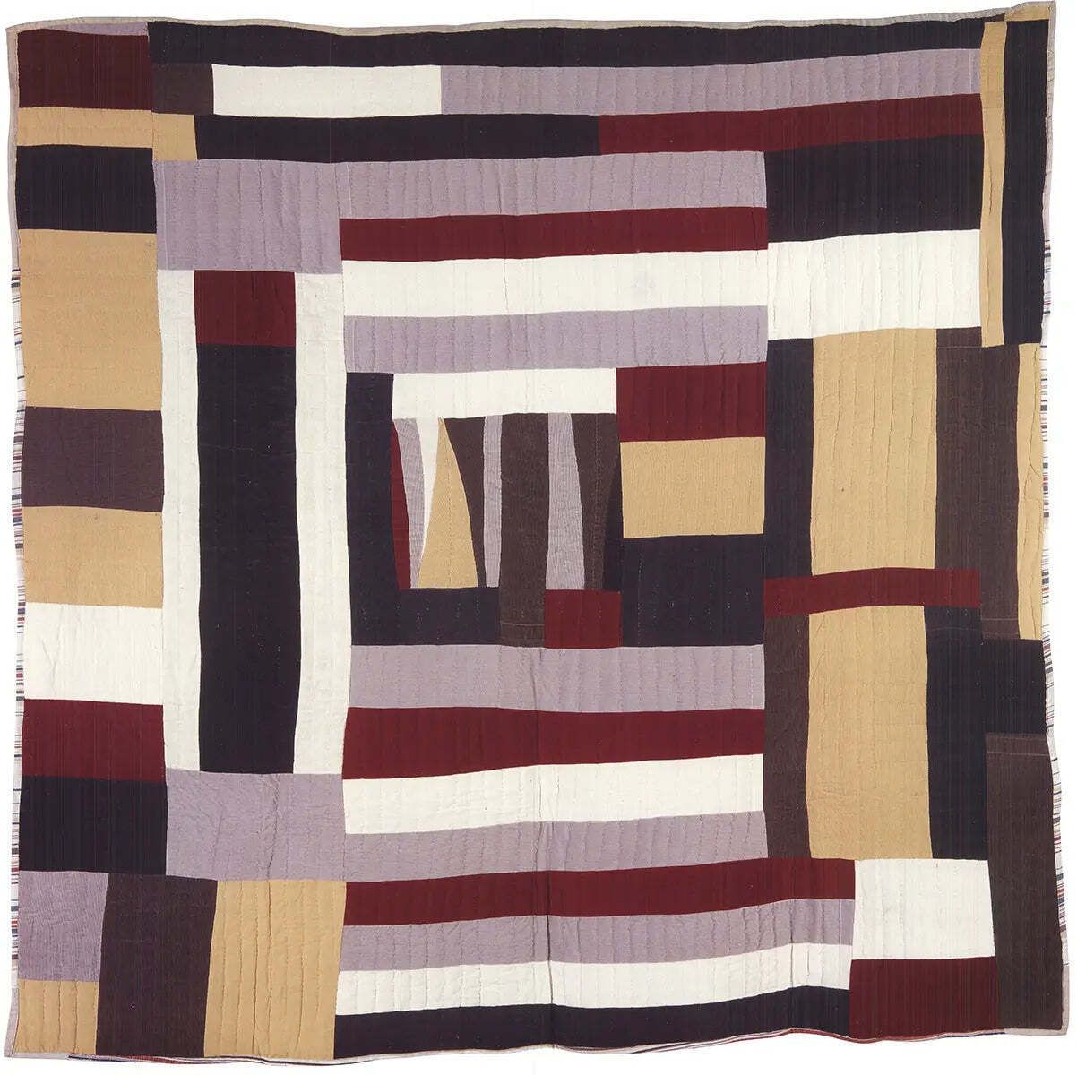 Affiche lithographique Mary Bendolph Housetop Variation Quilt, High Museum of Art photo furniture