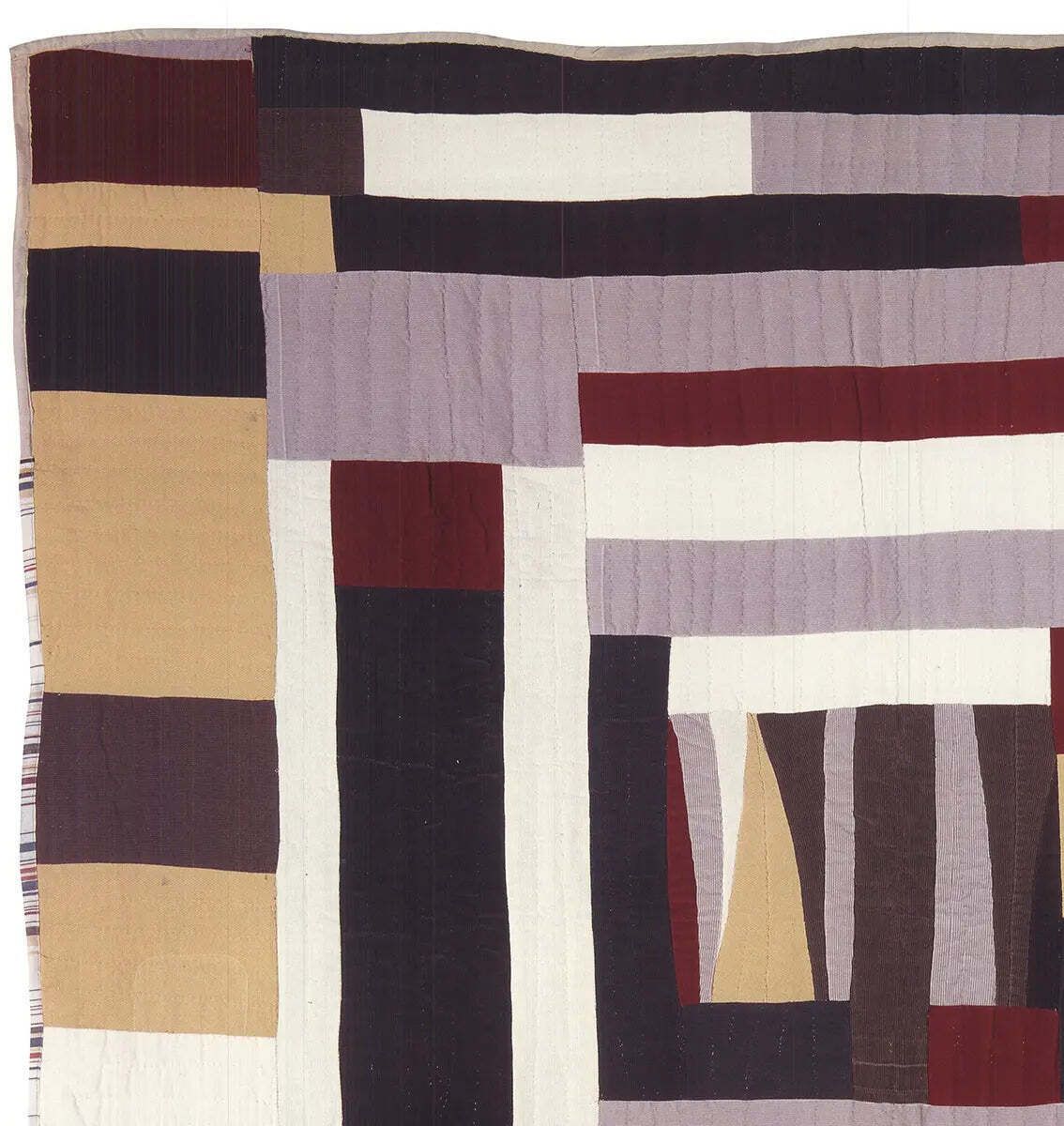 Affiche lithographique Mary Bendolph Housetop Variation Quilt, High Museum of Art photo for sale