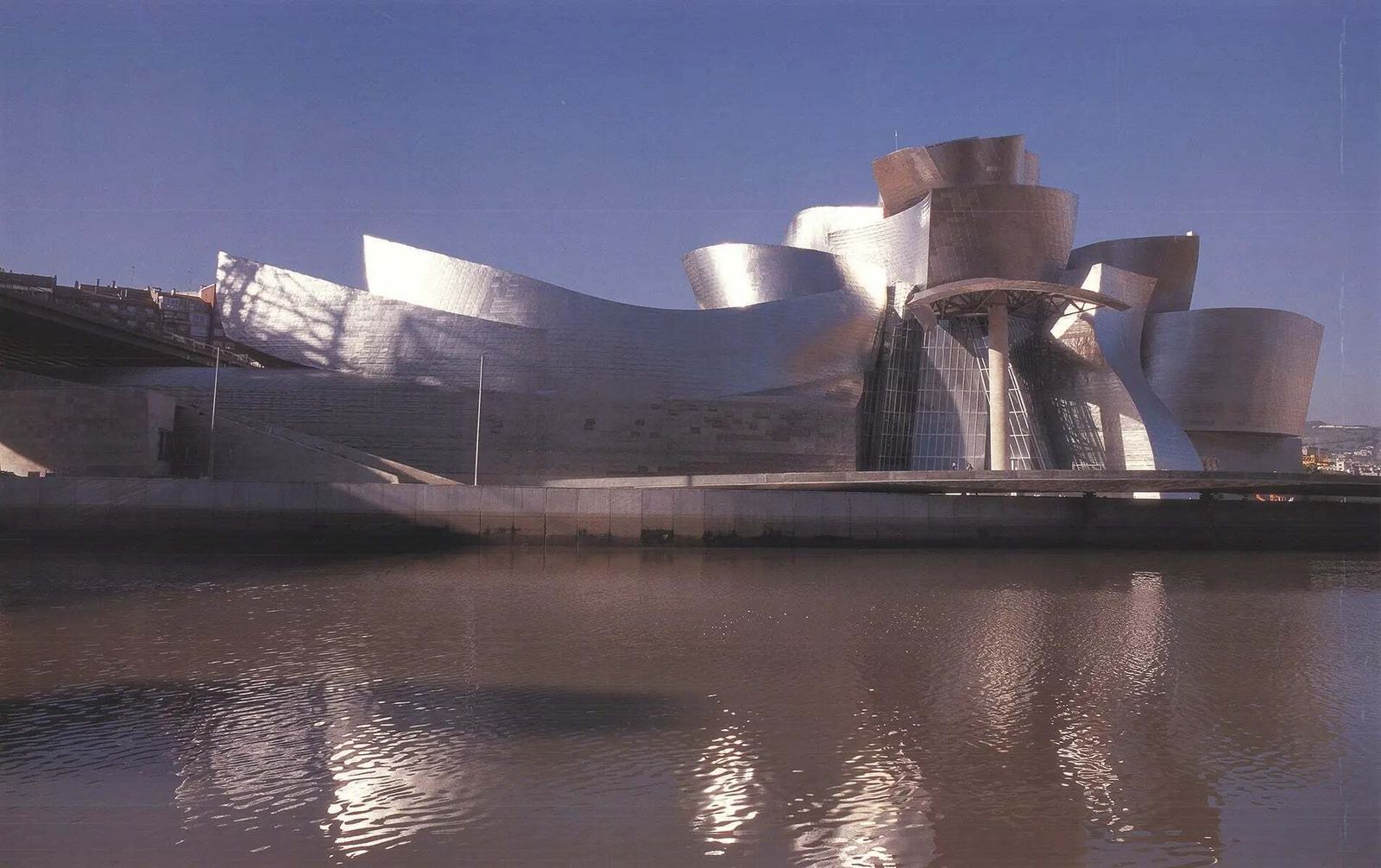 Frank Gehry Guggenheim Bilbao 1997 Architectural Photography Art Print Poster photo furniture