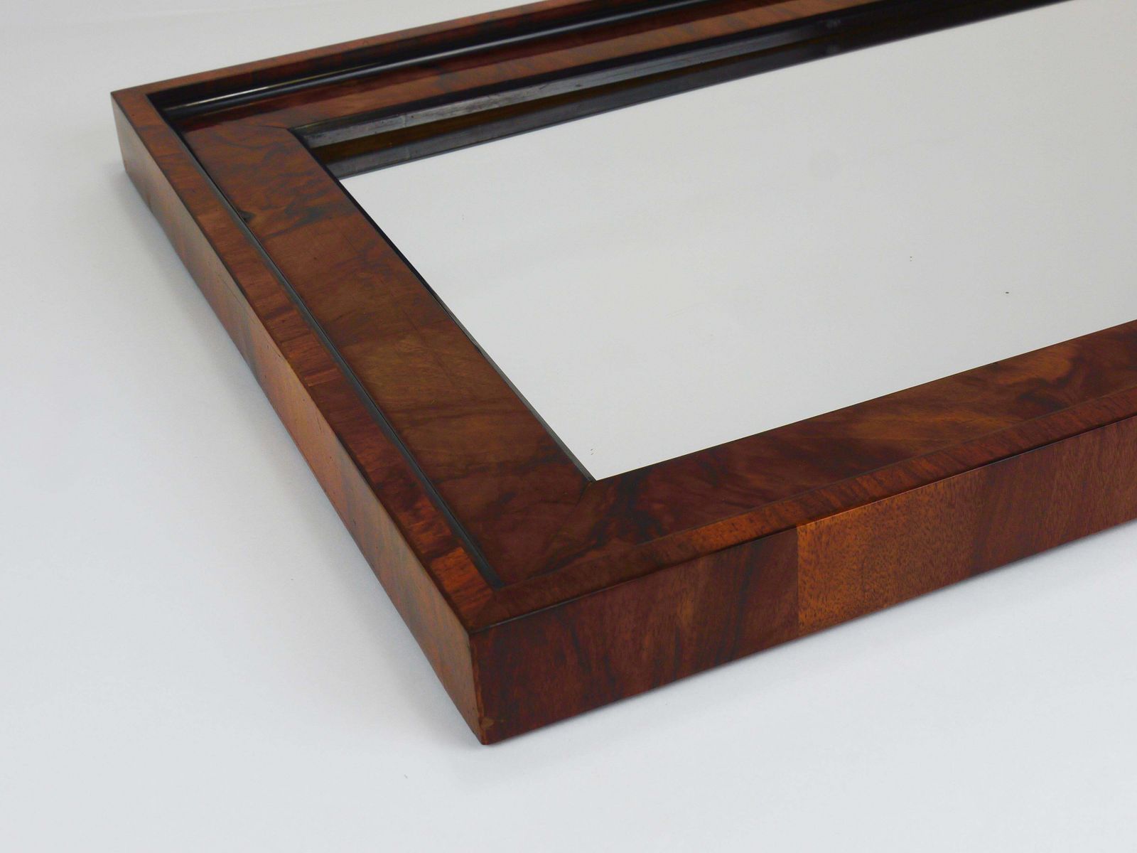 photo buy Vierkante Biedermeier wandspiegel, walnoot, 19e eeuw, Wenen, ca. 1850