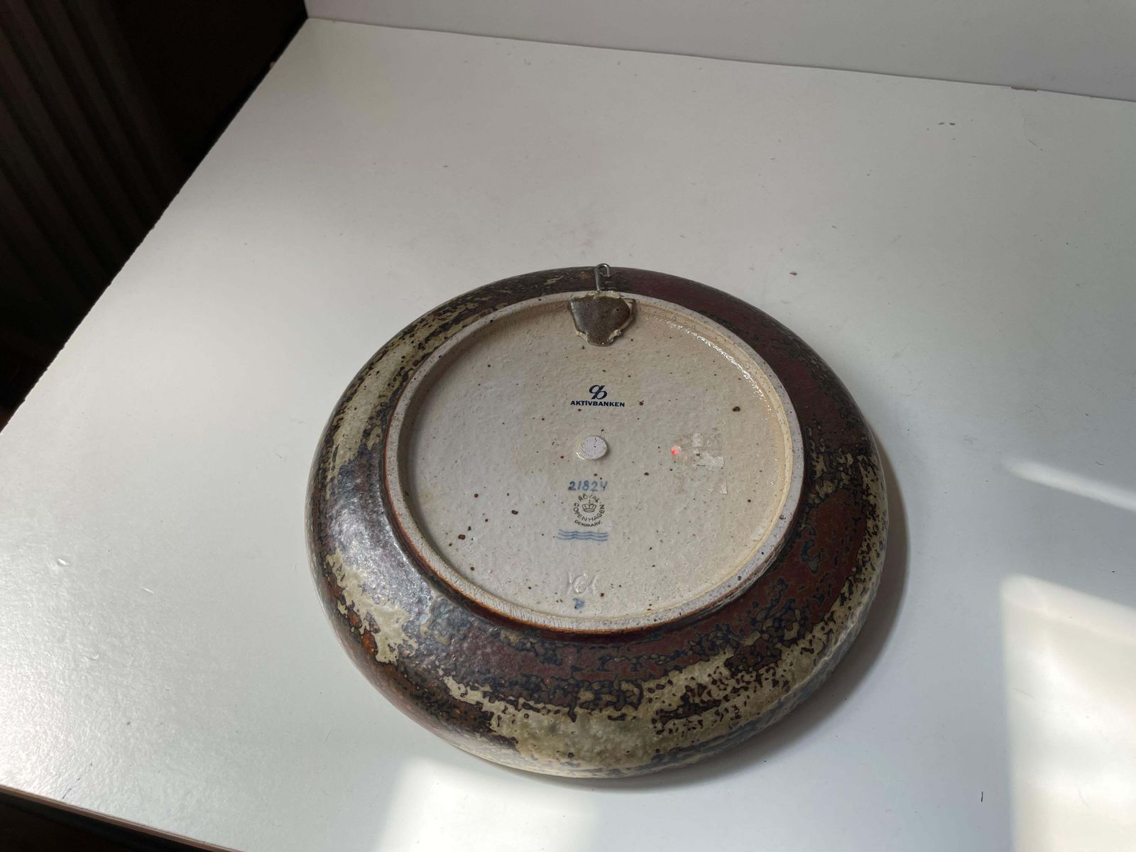 Glazed Danish Stoneware Dish By Carl Halier For Royal Copenhagen, 1960s photo Home Decor
