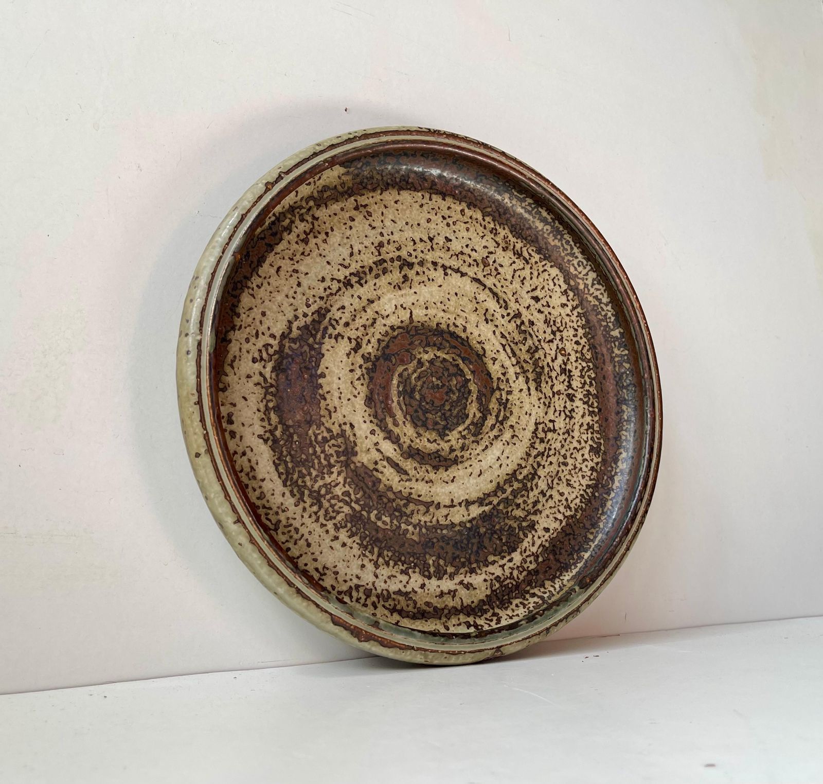 photo furniture Glazed Danish Stoneware Dish By Carl Halier For Royal Copenhagen, 1960s
