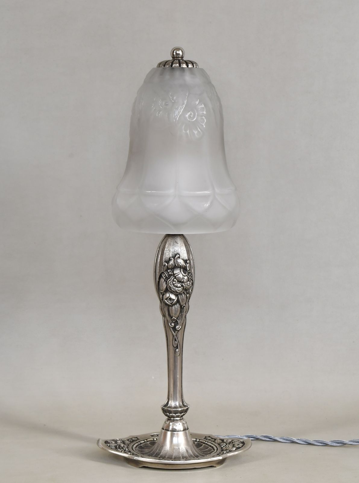 Franse art deco lamp ca. 1925, Lorrain Daum photo furniture