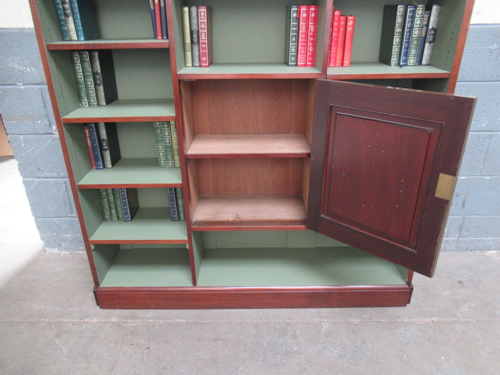 Edwardian Period Mahogany  Open Bookcase photo buy