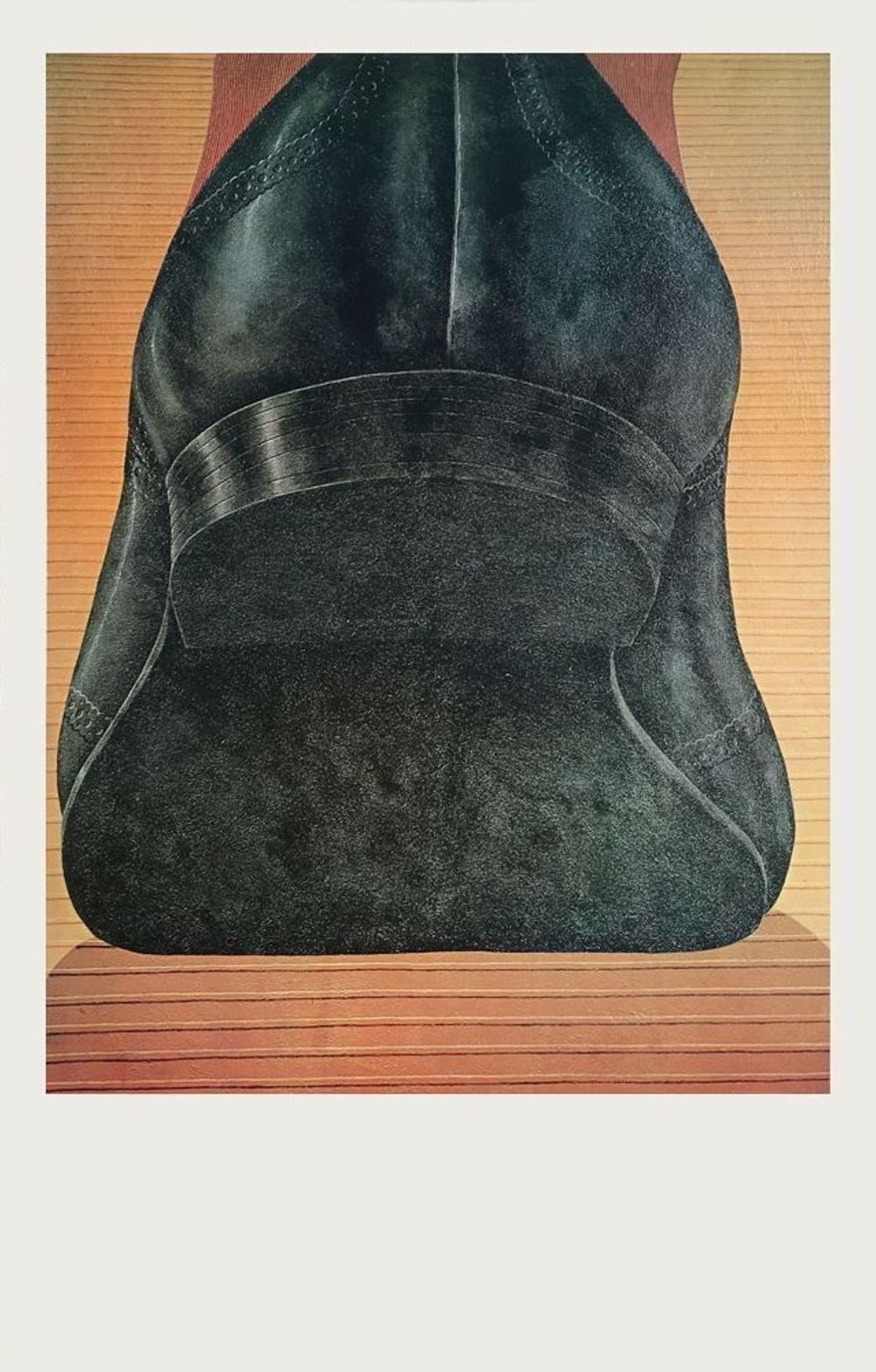 Domenico Gnoli Poster Galerie Isy Brachot 78   Sotto La Scarpa (1967)