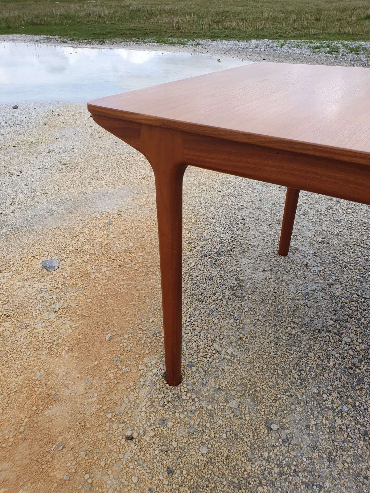 1200.0 A Mid 20thc Teak, Extending Dining Table And Six Chairs By McIntosh Of Kirkcaldy. photo