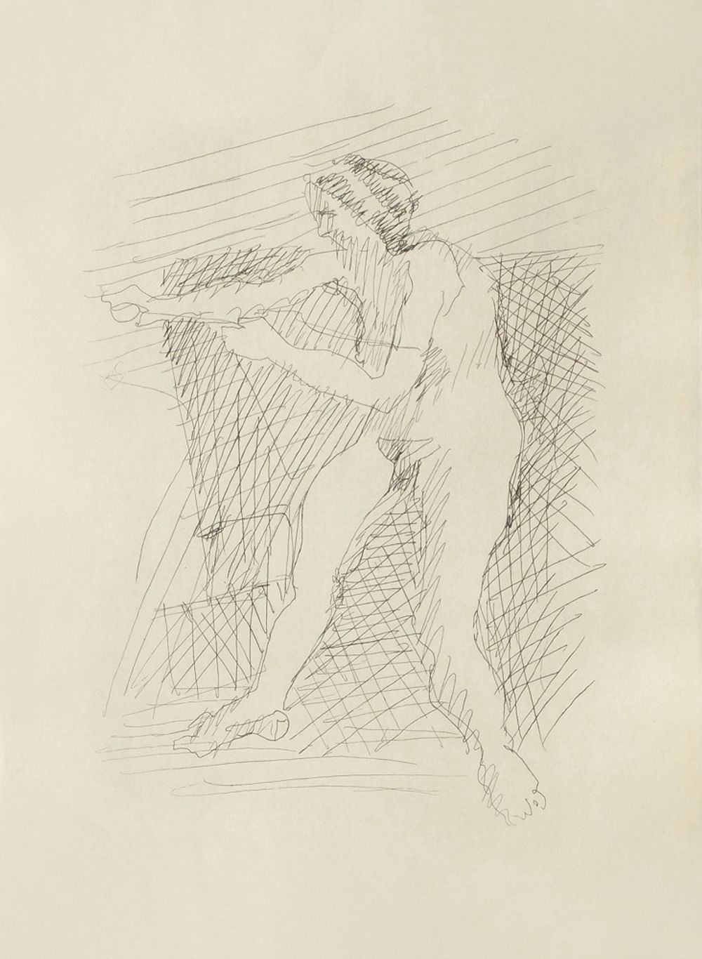Eau-forte Les Frontières Du Matin X de Jacques Villon, 1962