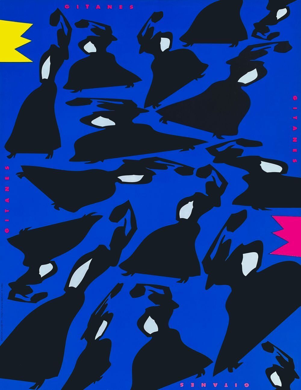 Gitanes   Hommage à Max Ponty Poster Tapiro 1991