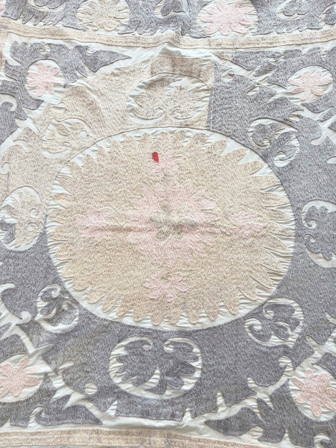 Decorative Suzani Tablecloth   4'138 X 152 Cm photo furniture