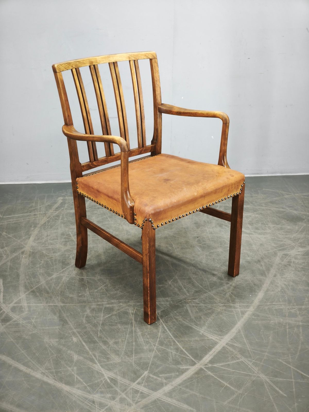 Ole Wanscher Model 1675 Fauteuil voor Fritz Hansen, Denemarken 1942 photo furniture