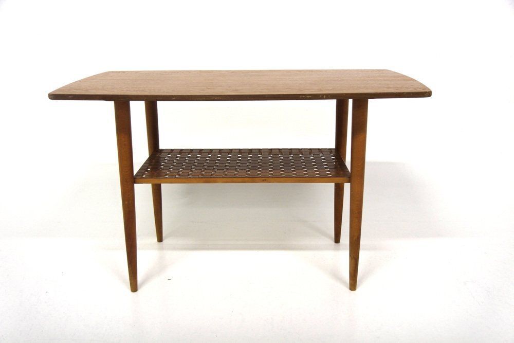 Table basse scandinave en teck, Suède, 1950