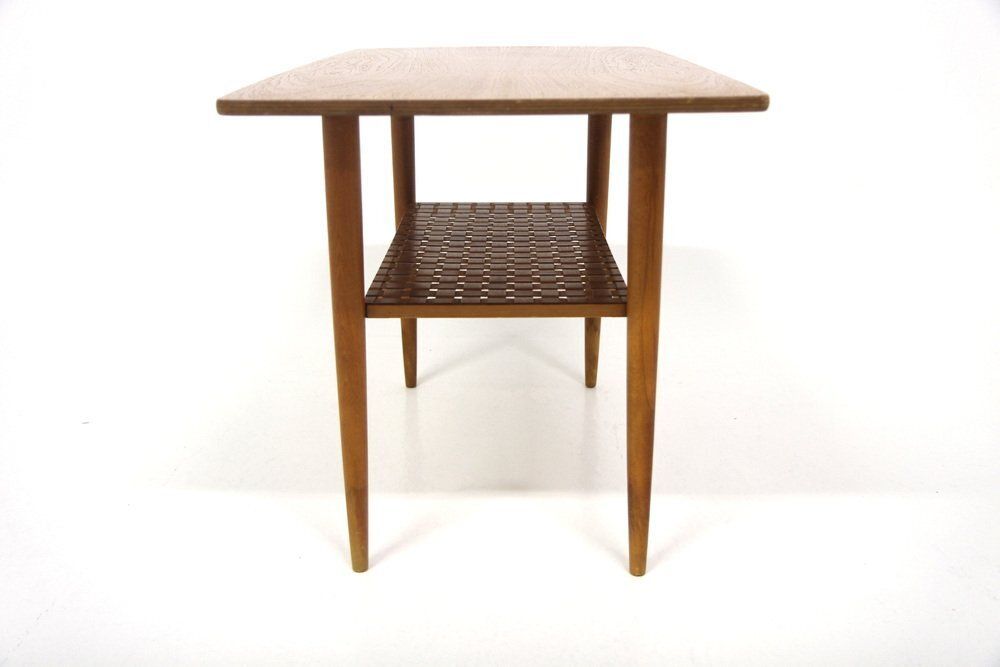 Table basse scandinave en teck, Suède, 1950 photo Mobilier