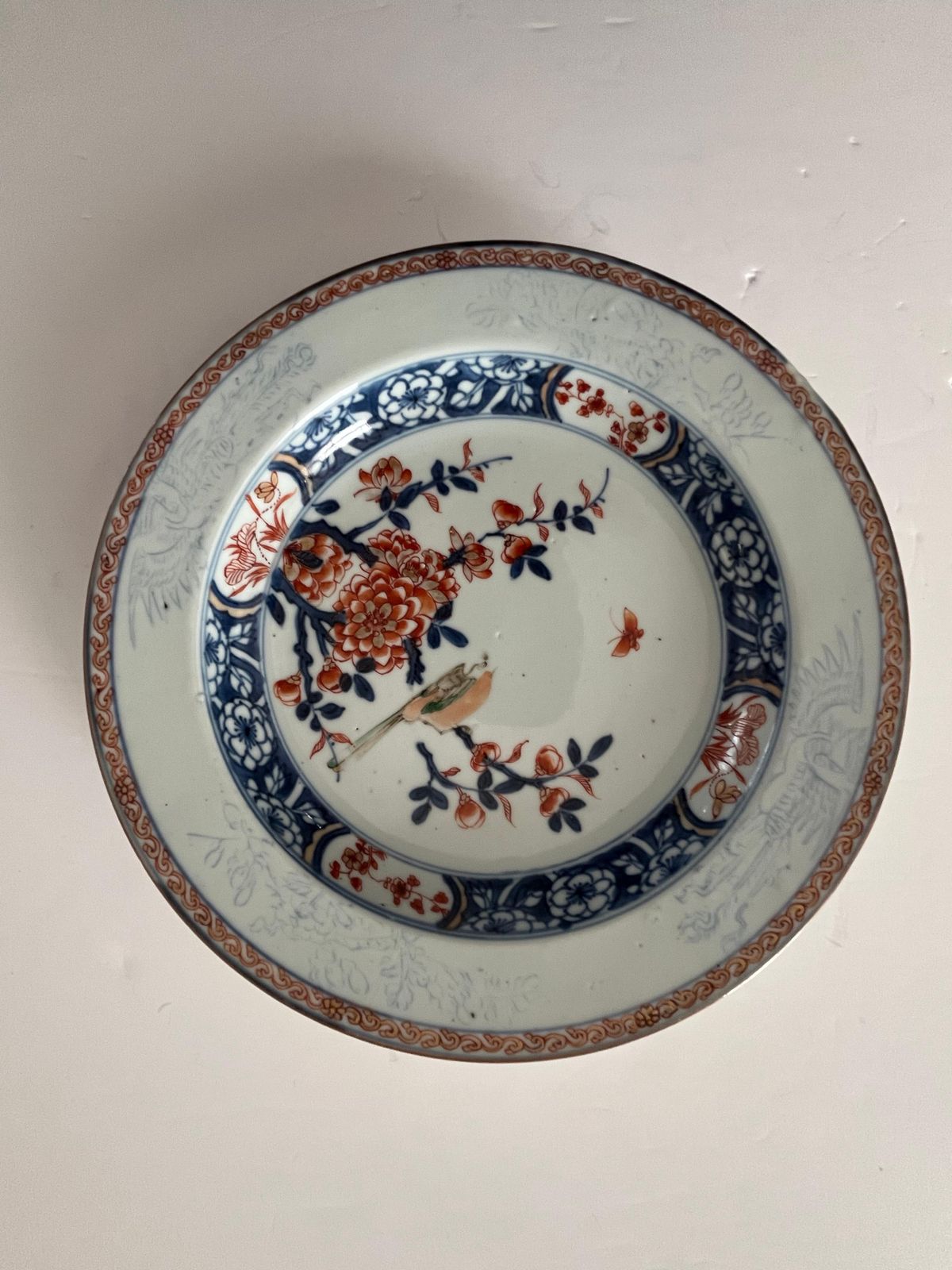Chinese Famille Verte schaal, porselein, Kangxi-periode, ca. 1695 photo vinterior