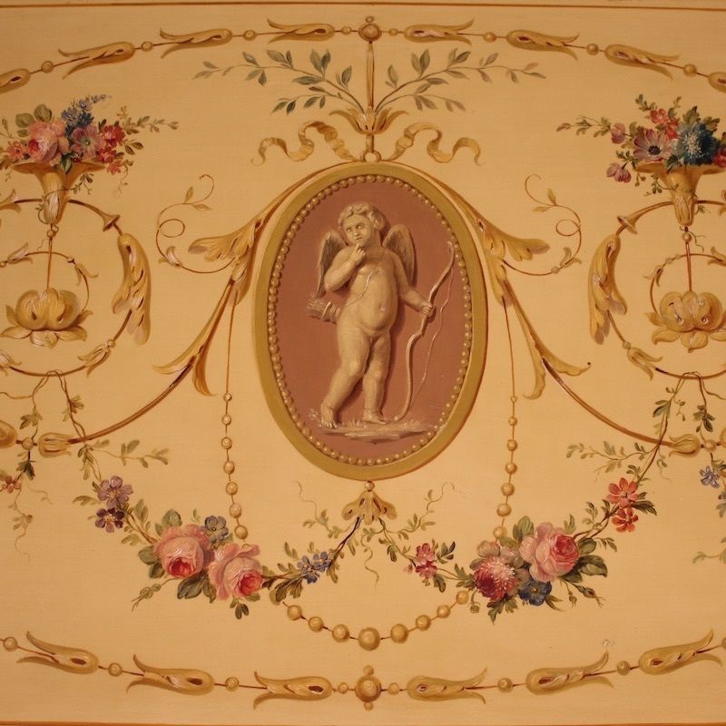 French Lacquered And Gilded Side Table By Sormani In The Louis XVI Style photo Furniture