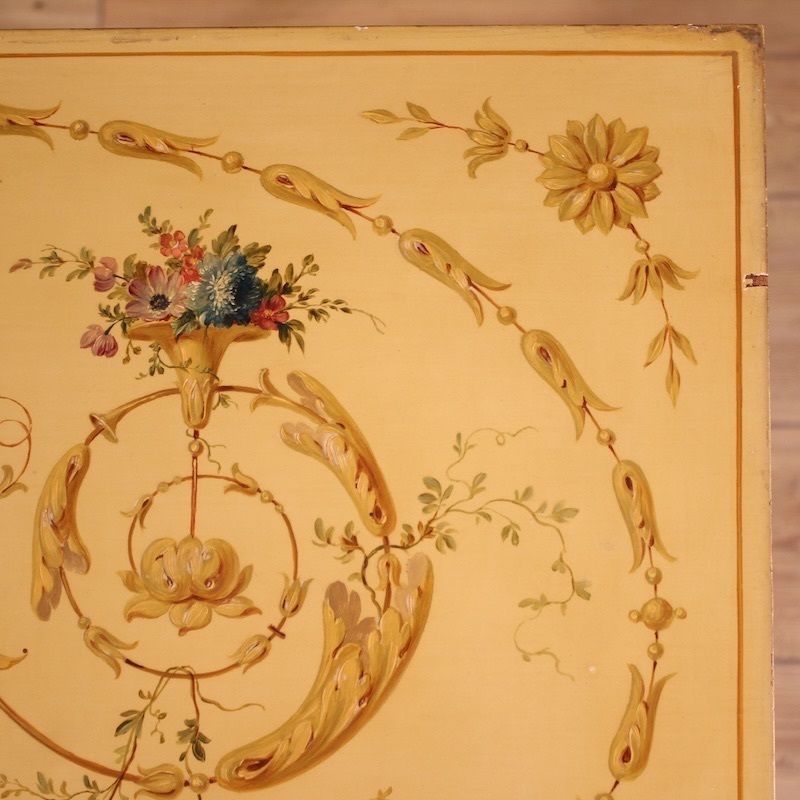 French Lacquered And Gilded Side Table By Sormani In The Louis XVI Style photo 6000.0