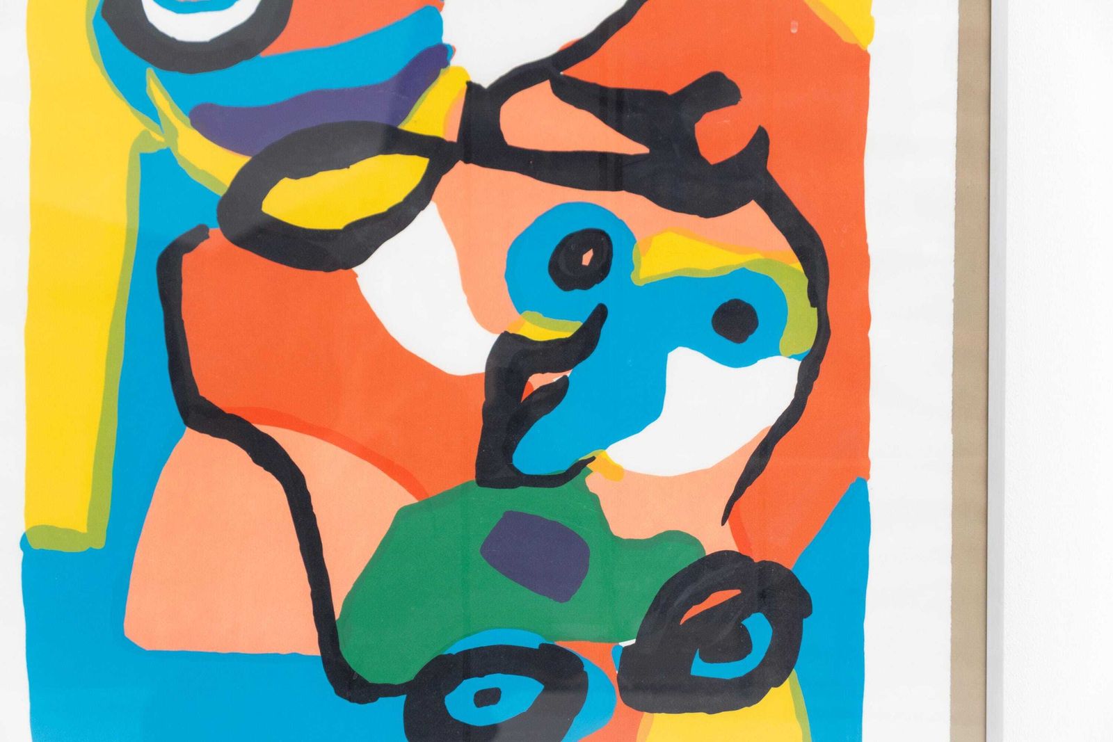 Karel Appel - "Mother And Child" Gesigneerde & genummerde lithografie 34/100, 1972 photo vinterior