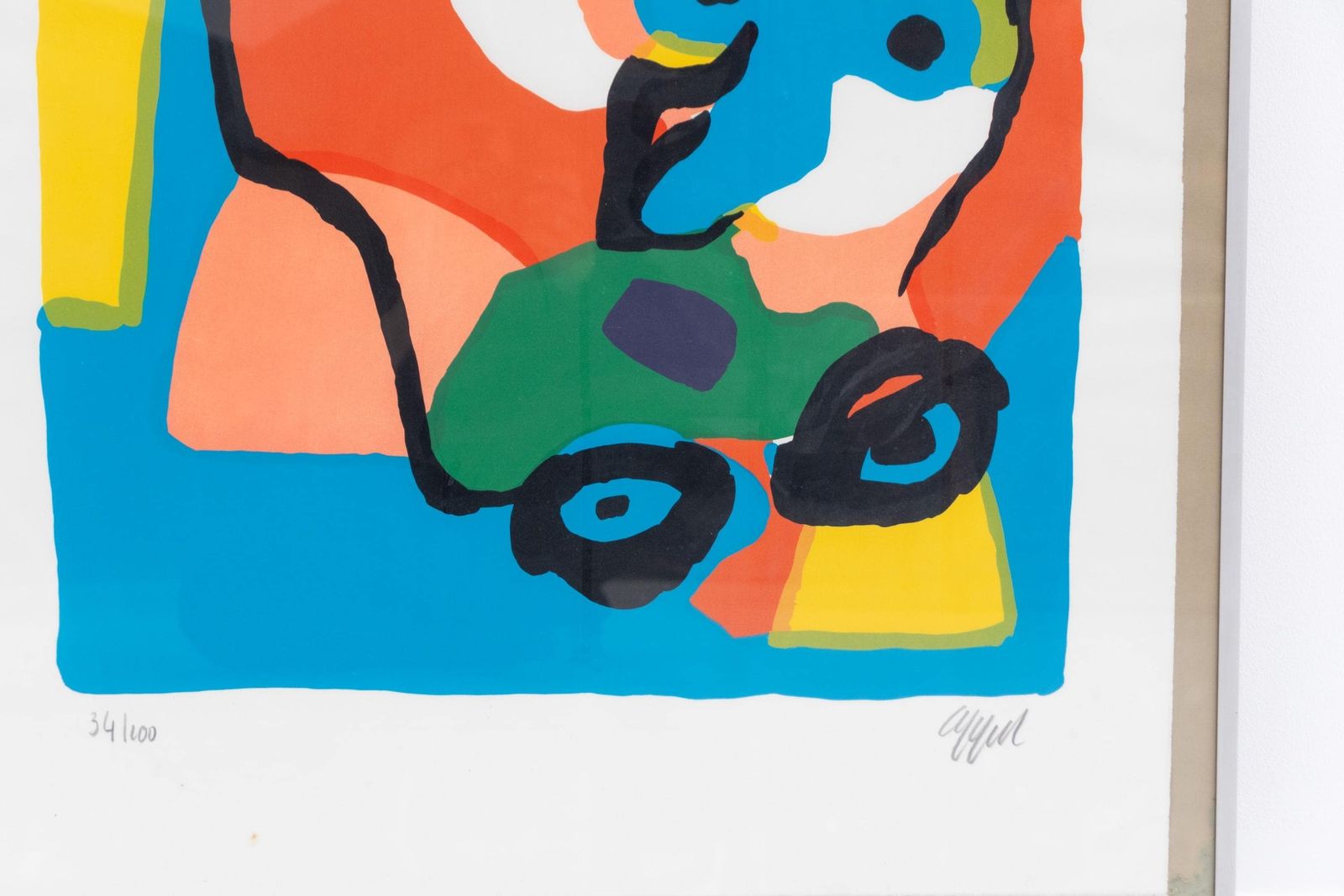 Karel Appel - "Mother And Child" Gesigneerde & genummerde lithografie 34/100, 1972 photo buy