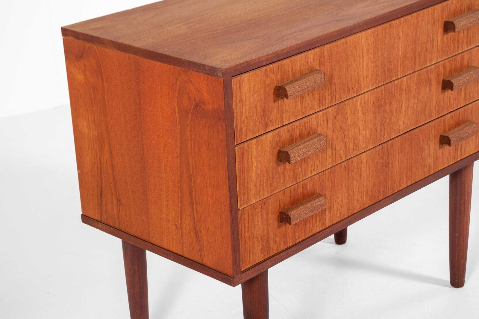 Danish Mid Century Teak Chest Of Drawers — 1960s photo vintage
