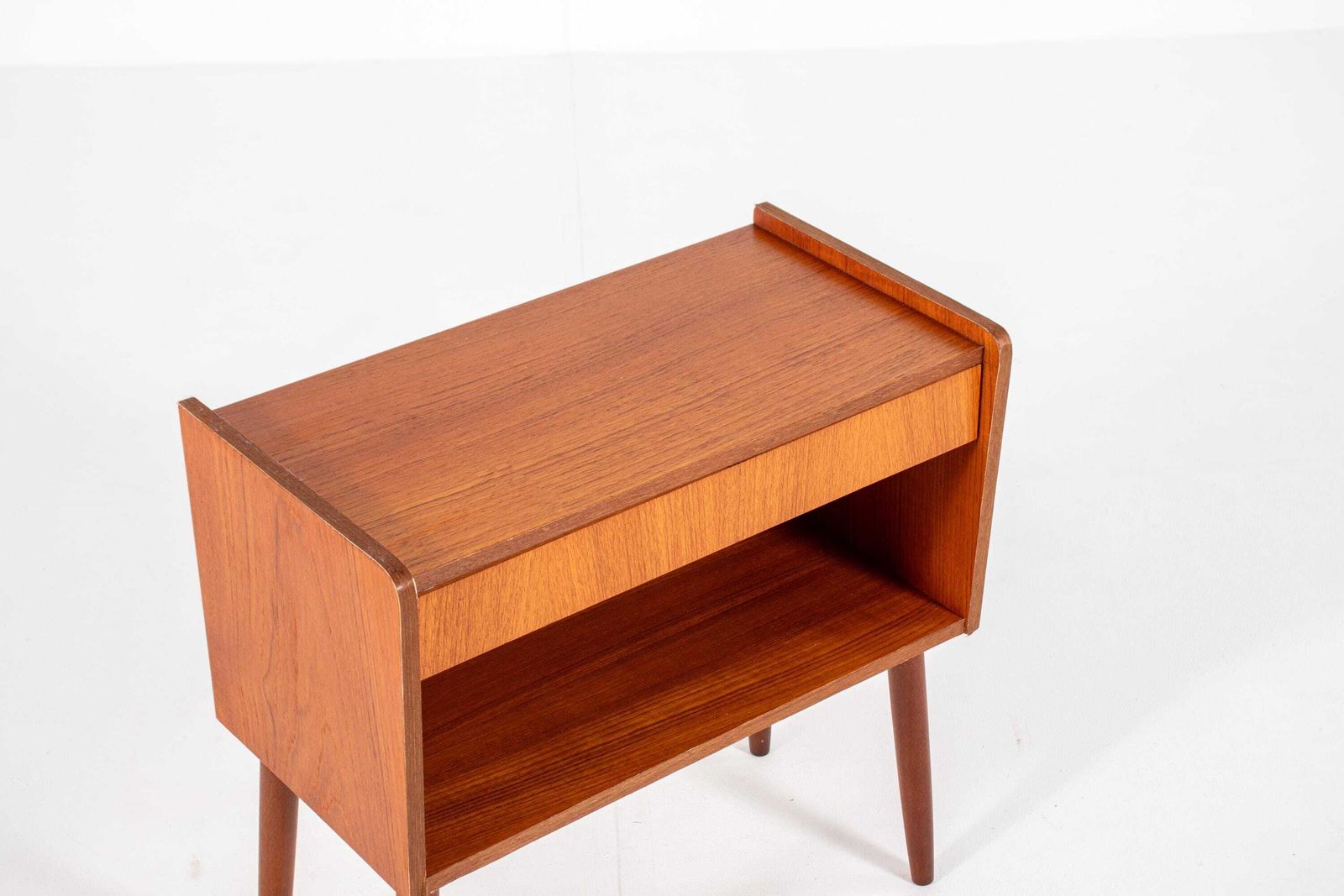 Danish Mid Century Teak Bedside Table — 1960s photo Furniture