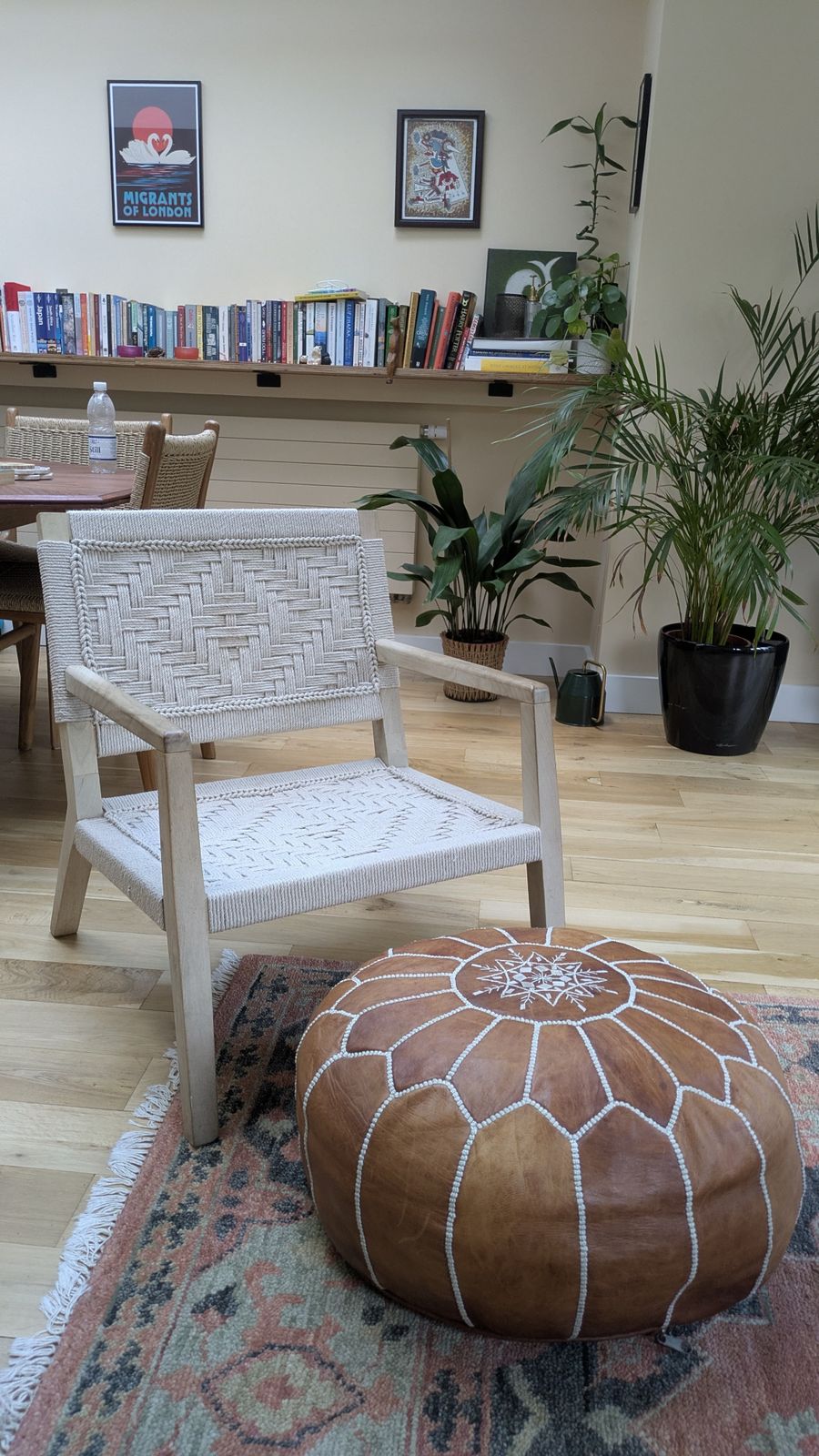 Gorgeous Woven Cord Armchair, 21st Century