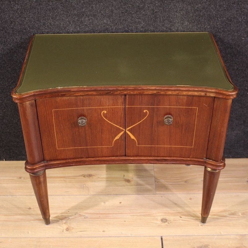 Pair Of 20th Century Paolo Buffa Style Italian Bedside Tables photo vinterior