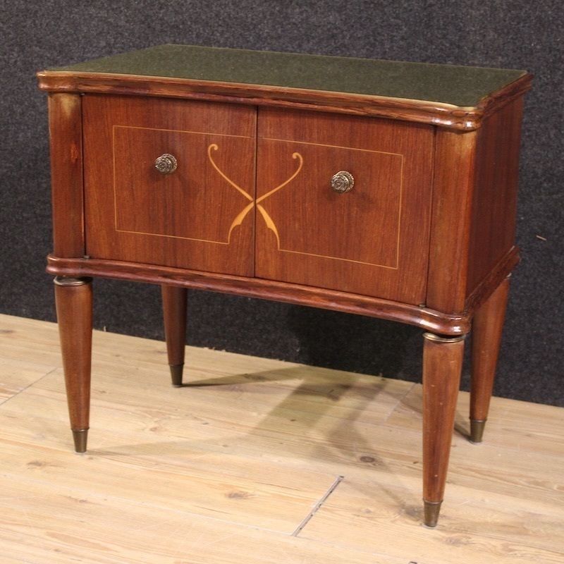 2400.0 Pair Of 20th Century Paolo Buffa Style Italian Bedside Tables photo
