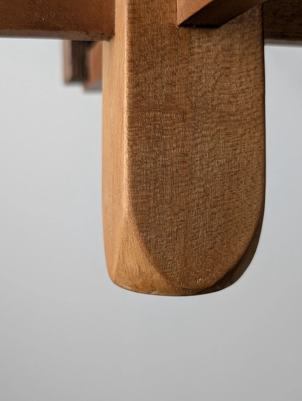 Danish Art Deco Style Wooden Candle Chandelier, 1970s photo 1623.0