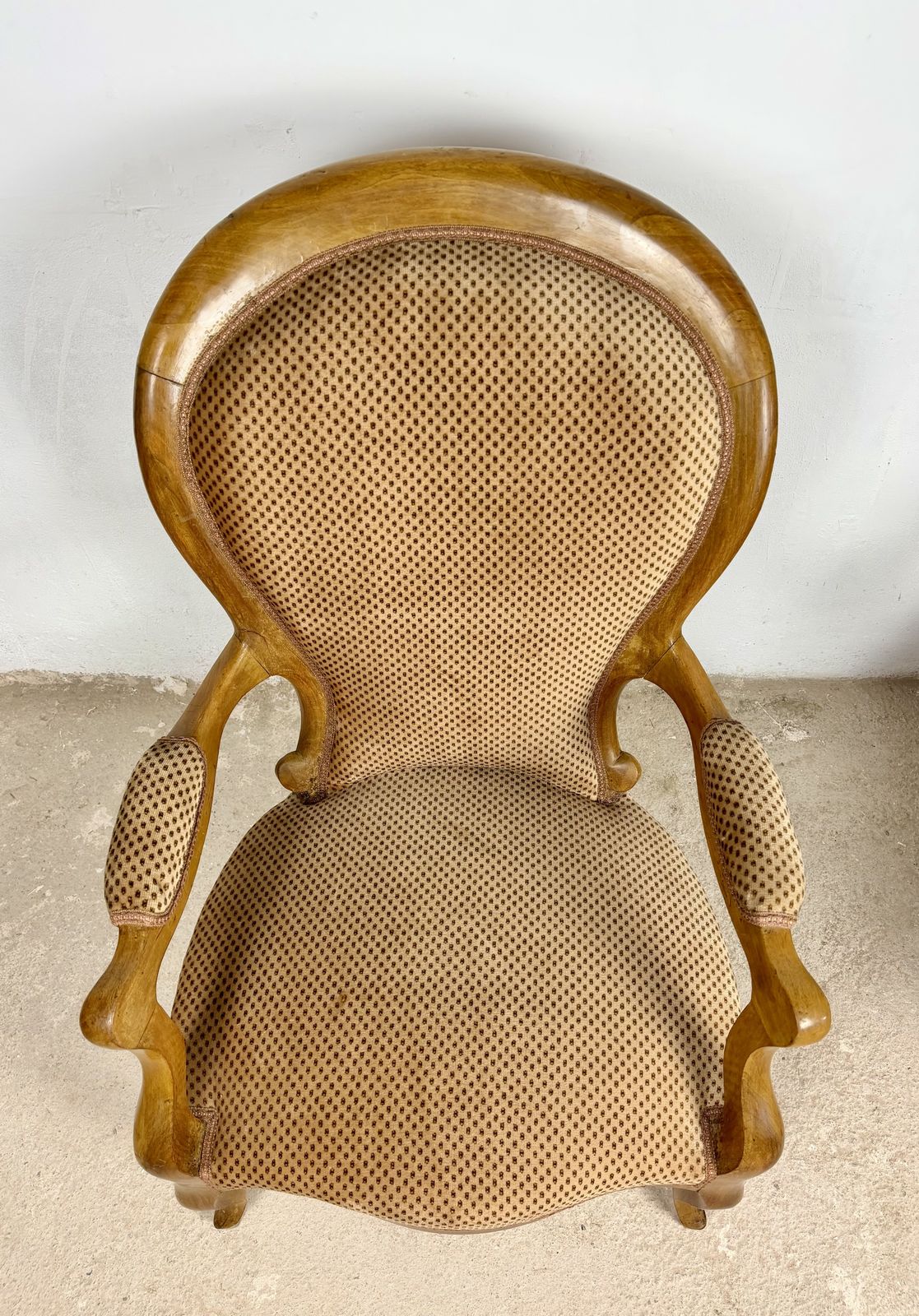 photo for sale Pair Of French Louis XV Style Armchairs, Mid 20th Century